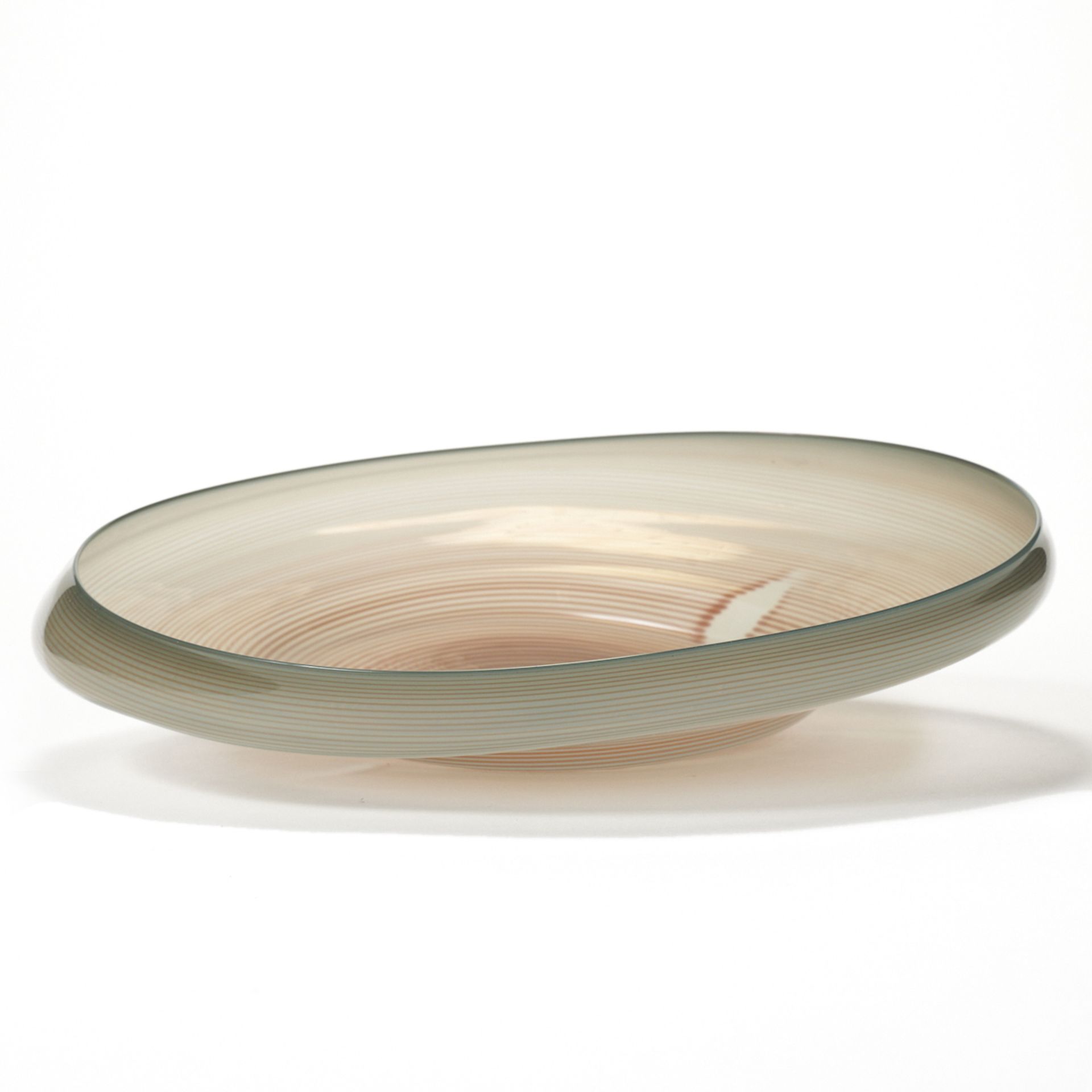 Dale Chihuly Filigrana Glass Nesting Bowls - Bild 3 aus 14