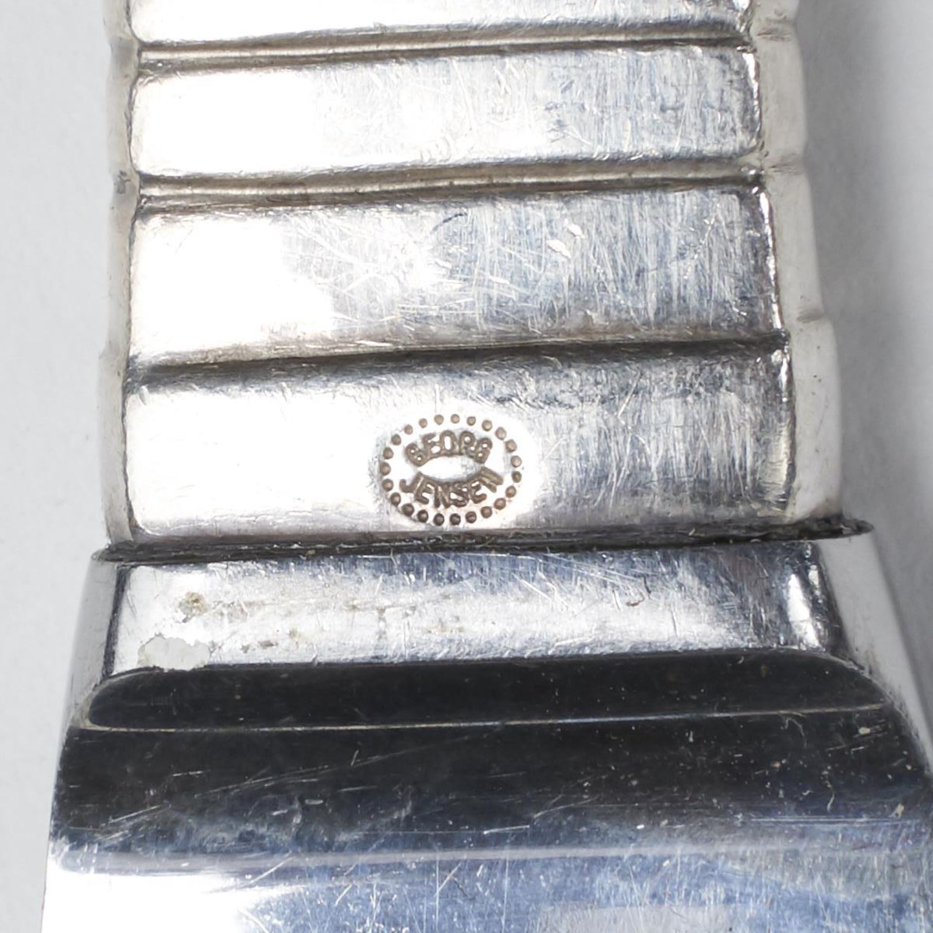 Set of Georg Jensen Sterling Silver Continental Flatware - Image 4 of 7