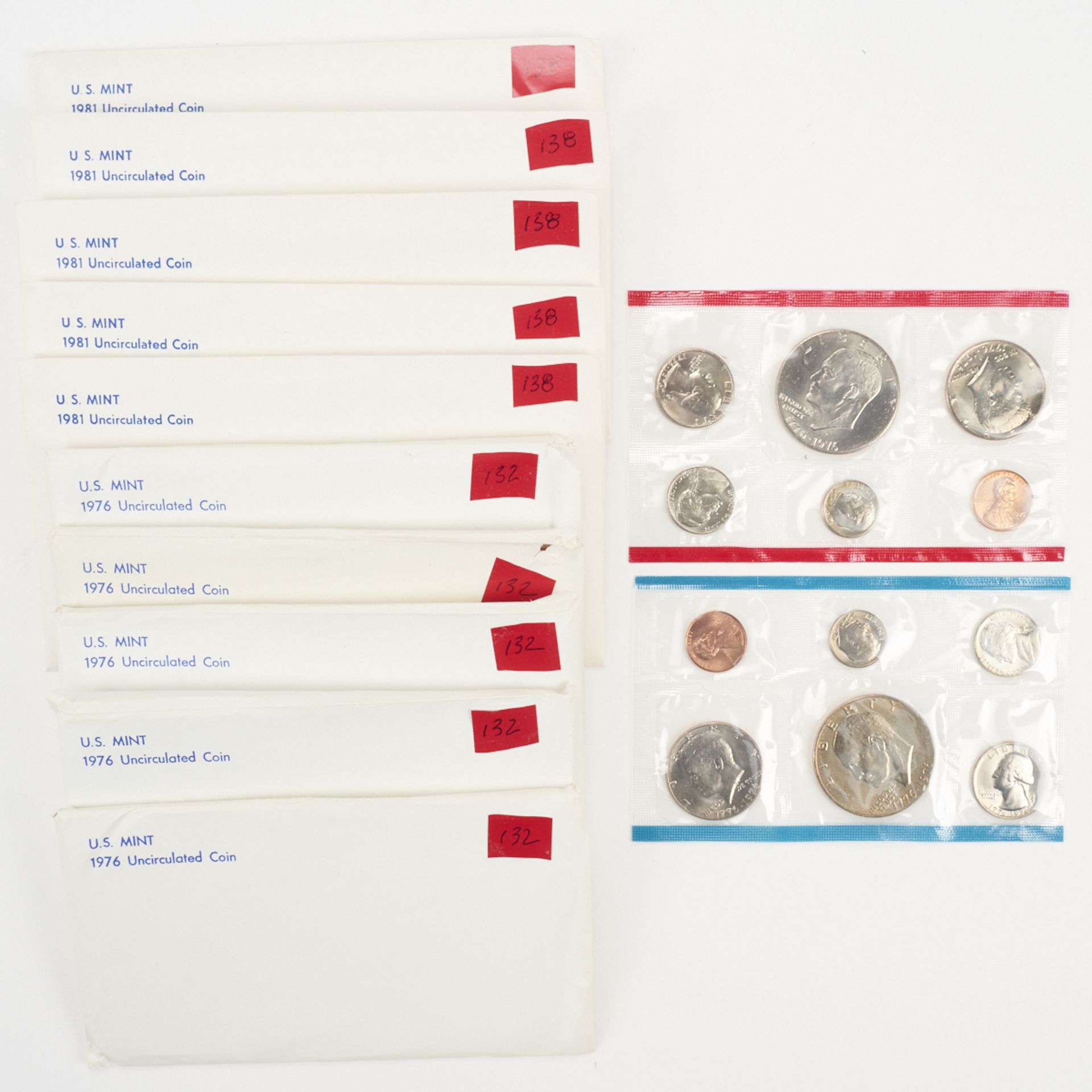 Lrg Grp of Uncirculated Sets of Coins - Bild 9 aus 10