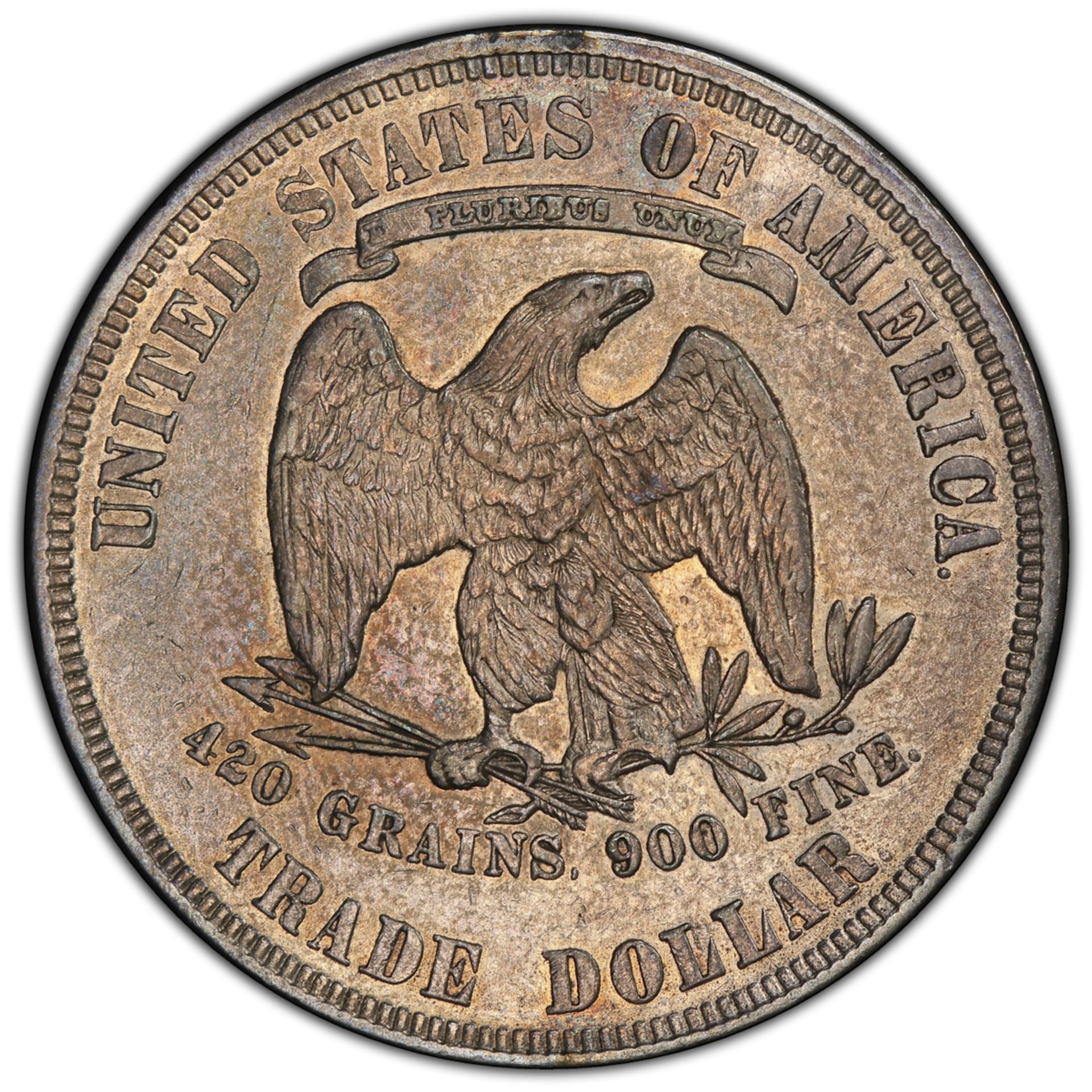 1877 Trade Dollar T$1 XF45 PCGS - Bild 3 aus 4