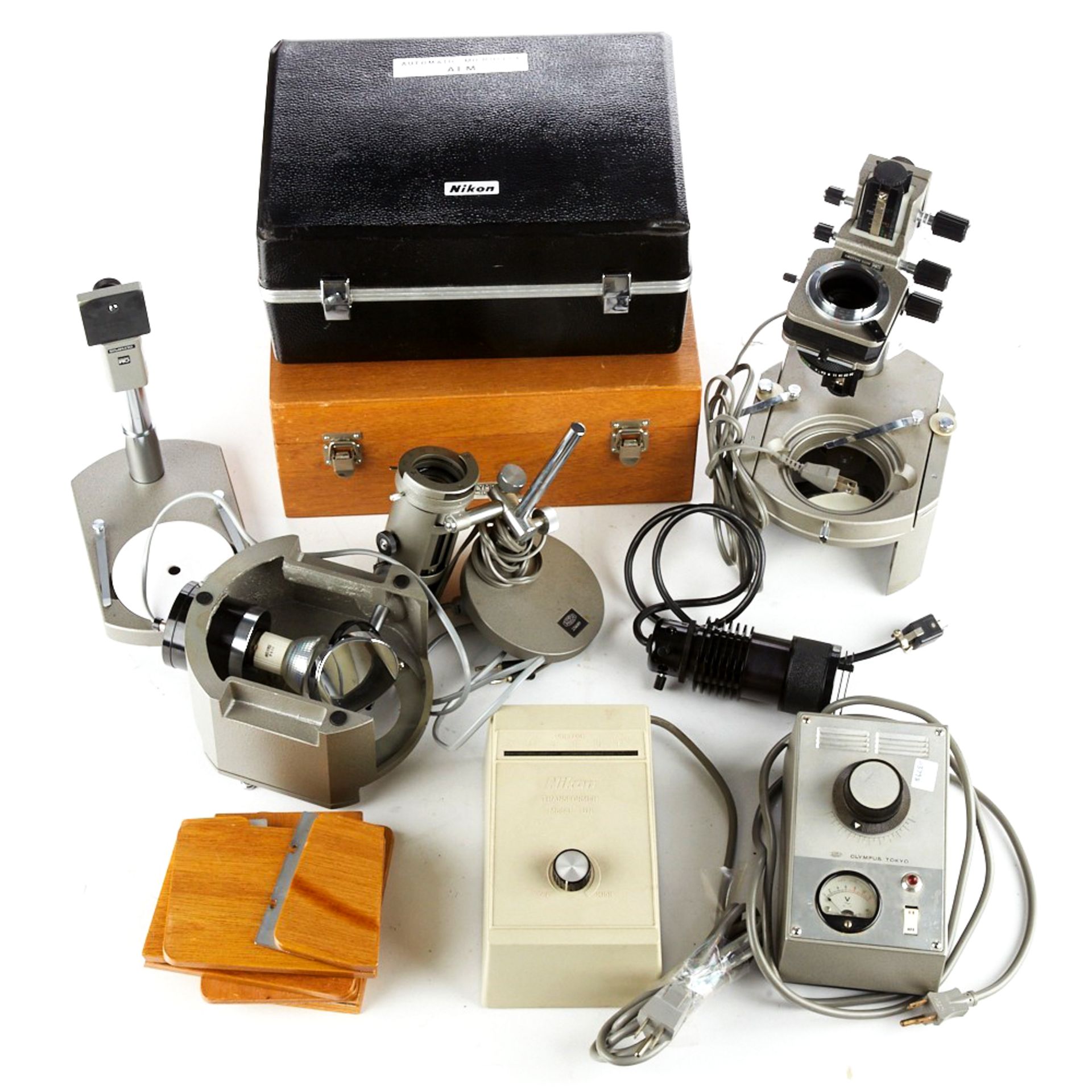 Olympus OM Auto Bellows OM System and Nikon Microscope System