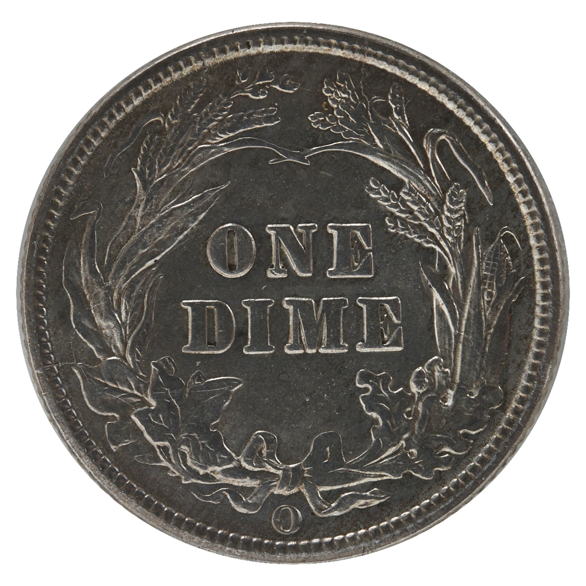 1902-O 10C Barber Dime MS Walter Breen Coin Club - Image 2 of 2