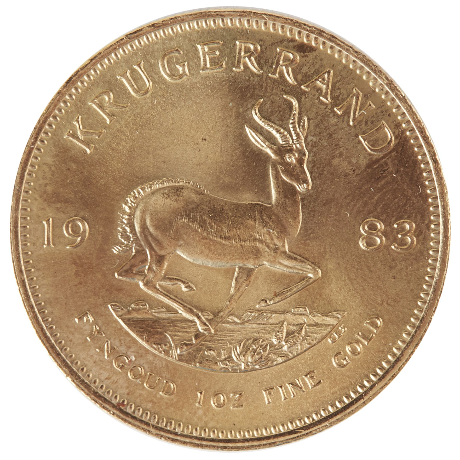 South African 1983 Krugerrand Gold Coin - Bild 2 aus 2