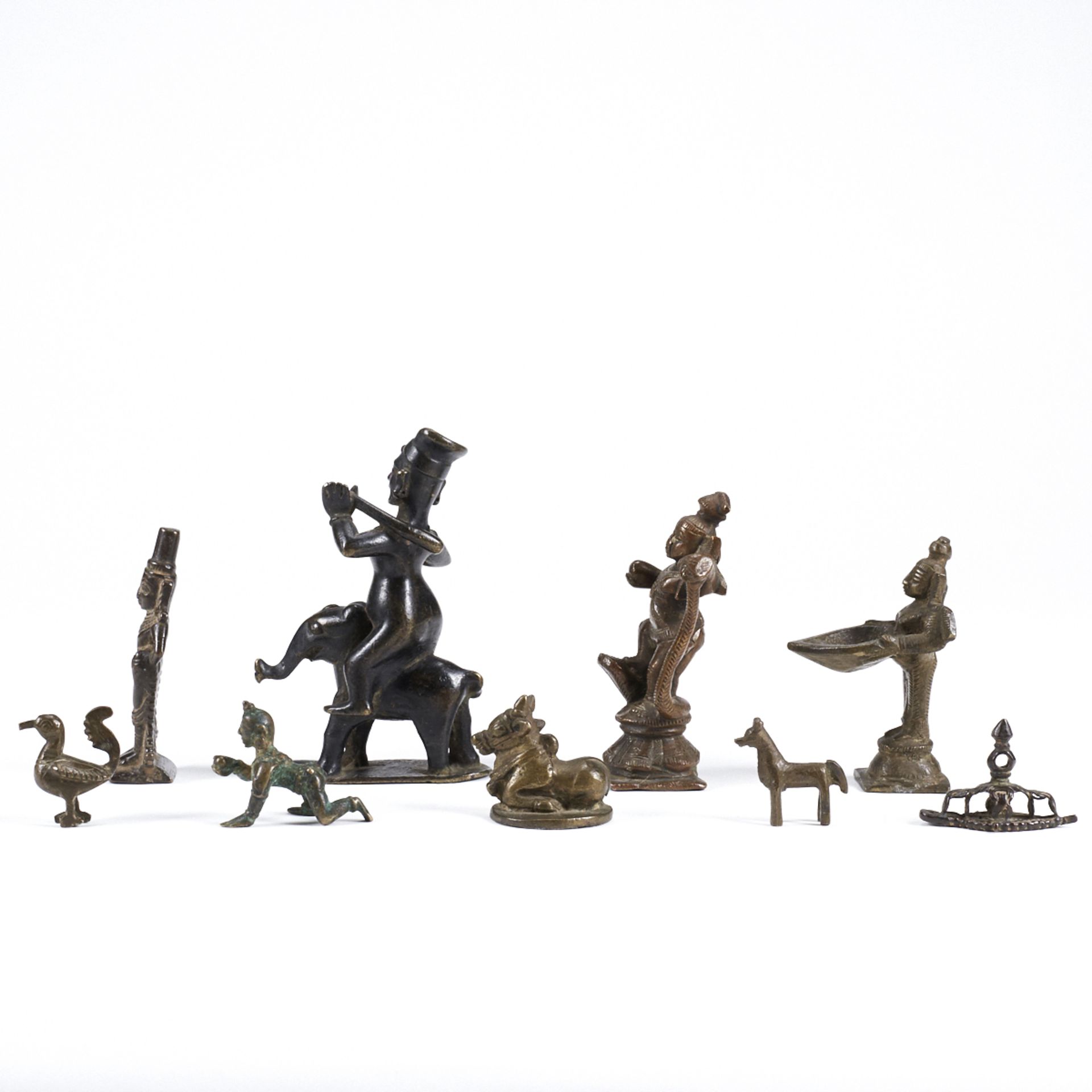 Grp: 9 Southeast Asian and Indian Bronzes - Bild 2 aus 5