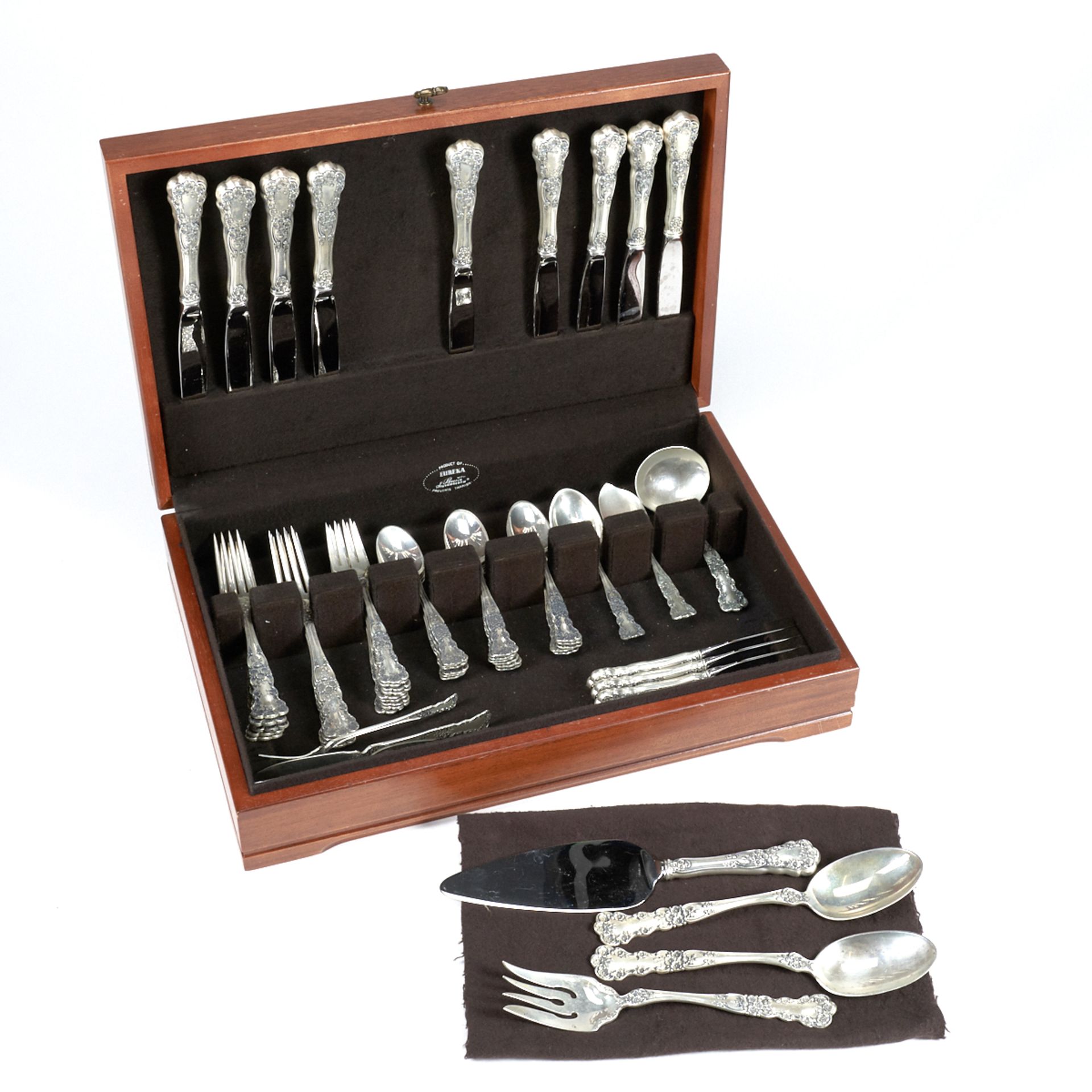 Set of Gorham Buttercup Sterling Silver Flatware - Image 2 of 7