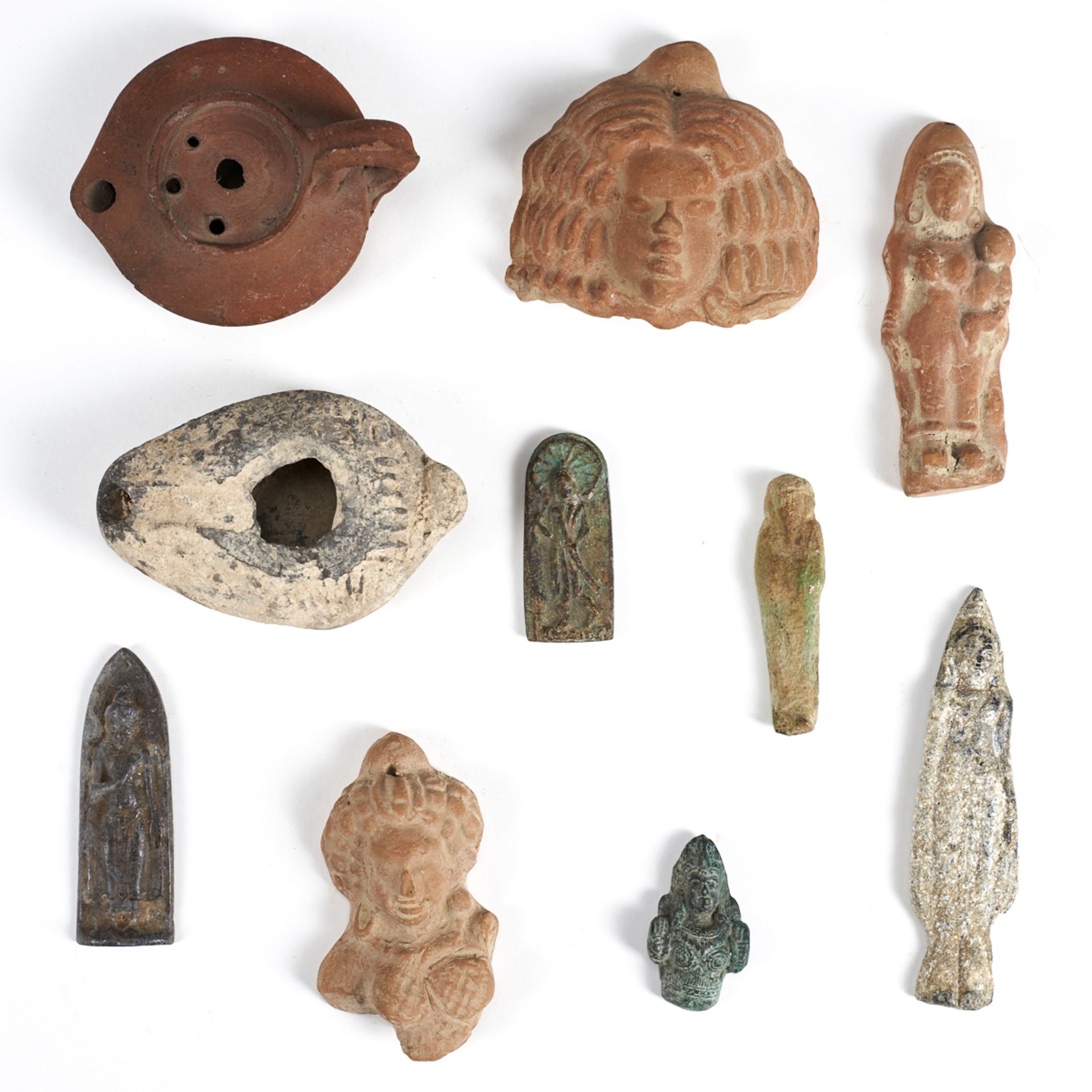 Grp: 10 Egyptian Objects