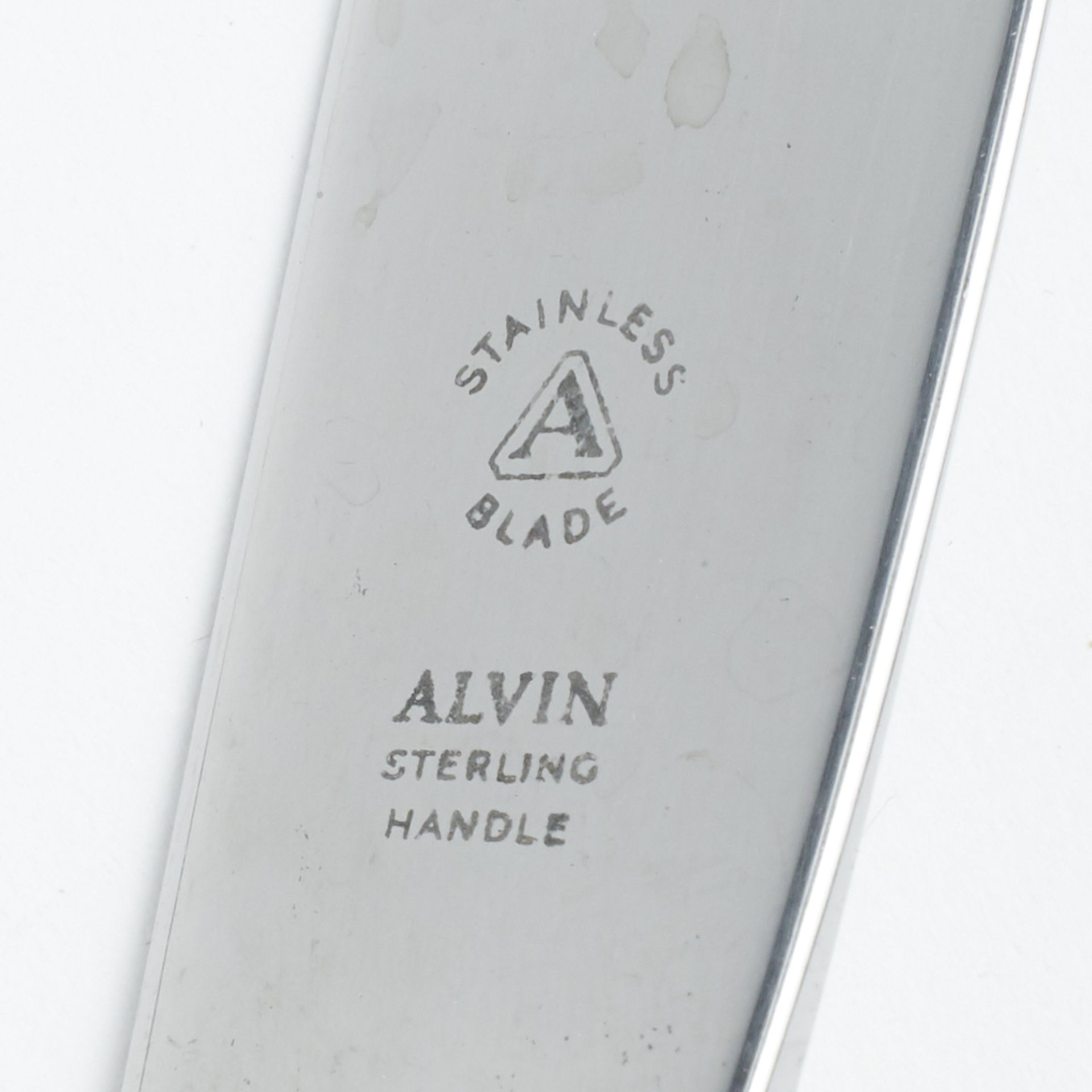 Set of Alvin Repousse Sterling Silver Flatware - Bild 6 aus 7