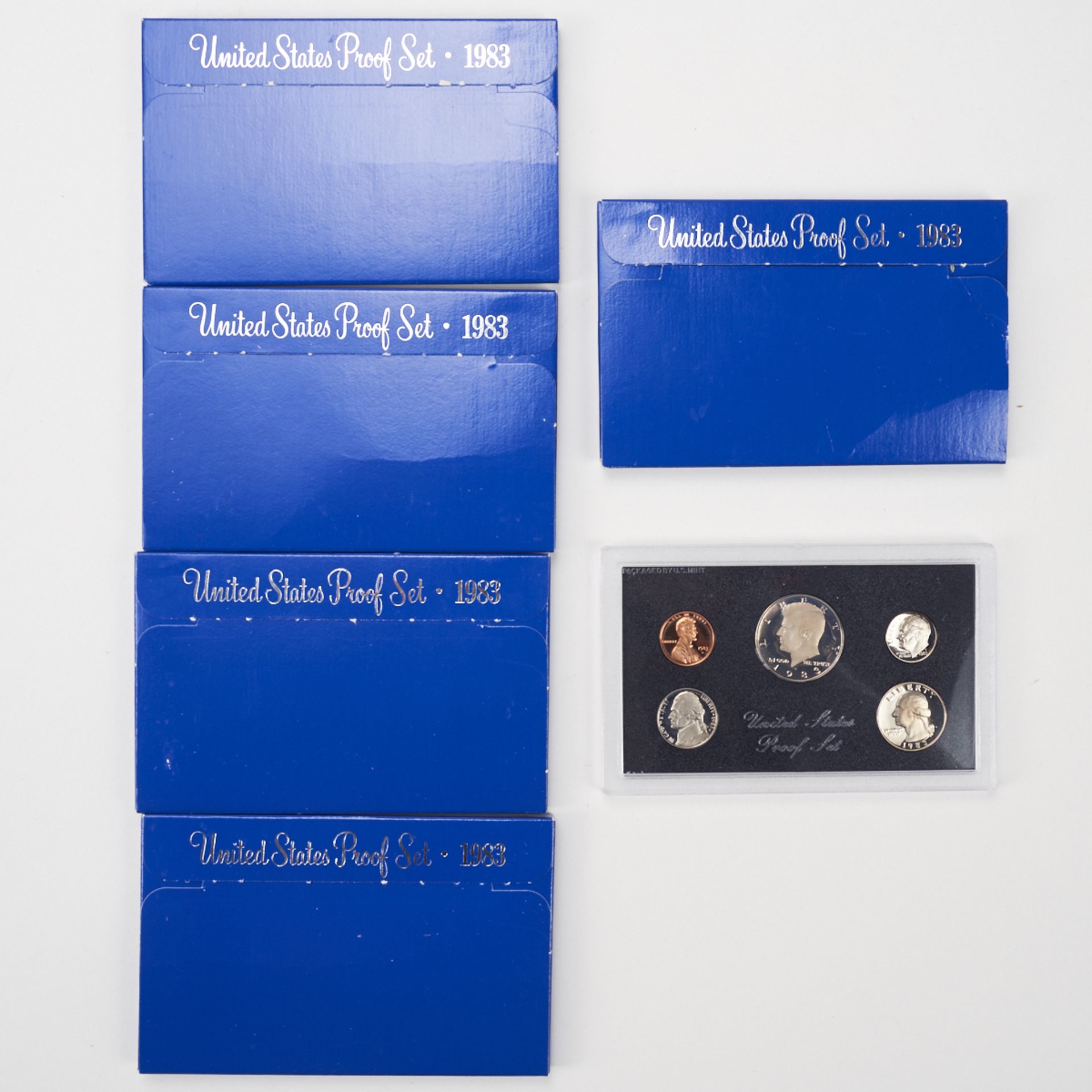 Large Group of Coins Proof Sets - Franklin - Bild 3 aus 9