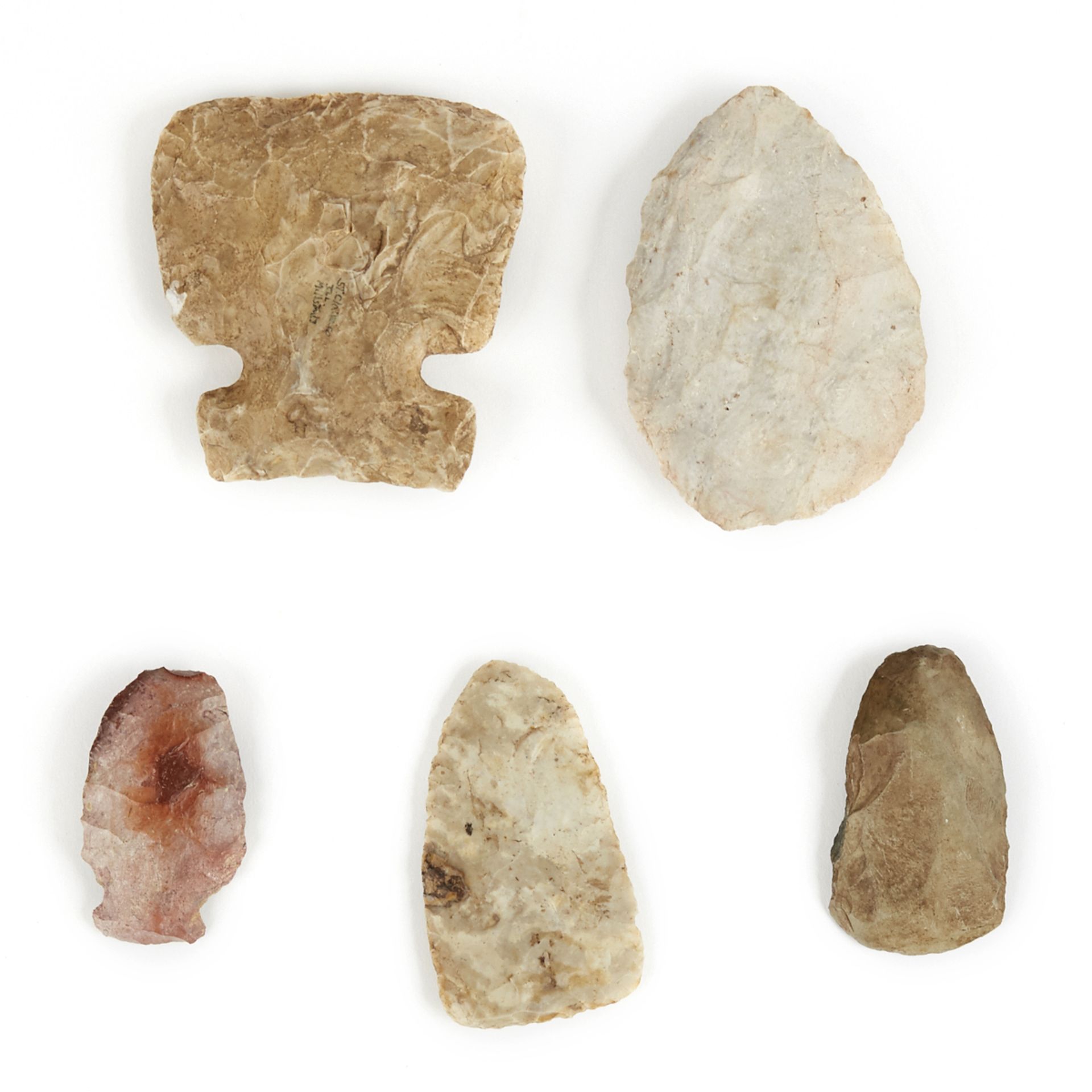 Grp: 5 Stone Tools Points