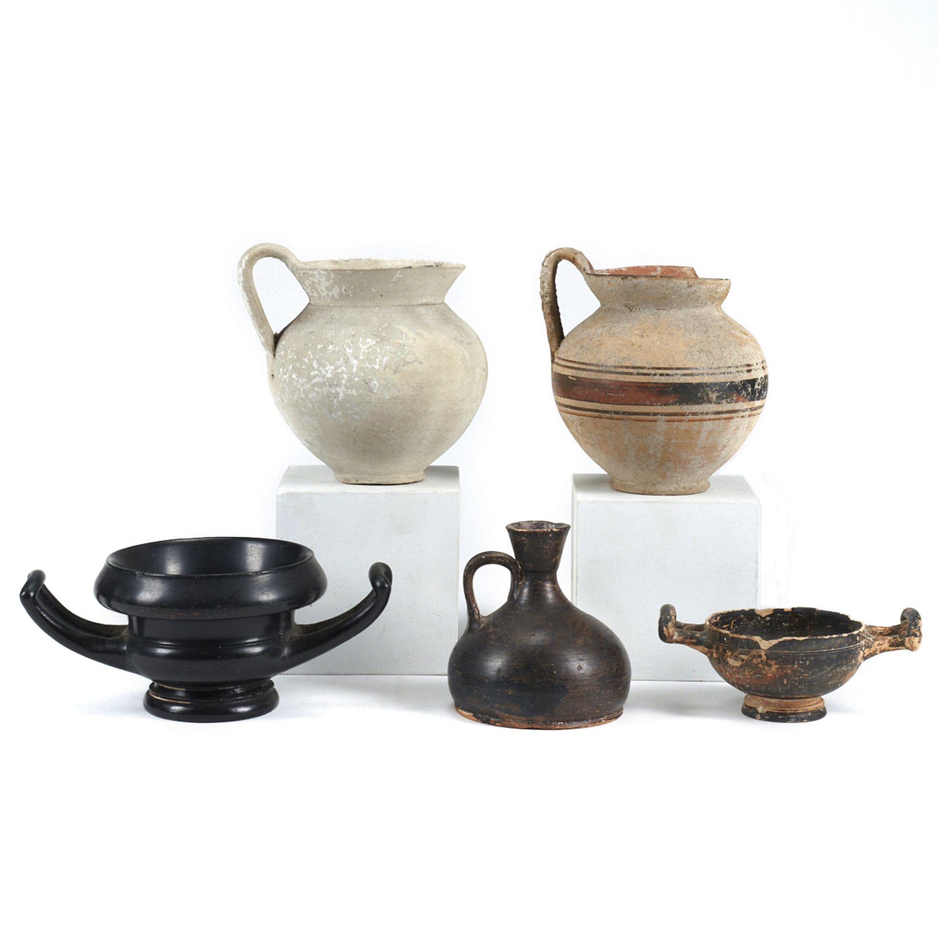 Grp: 5 Roman Ceramic Vessels - Bild 3 aus 8