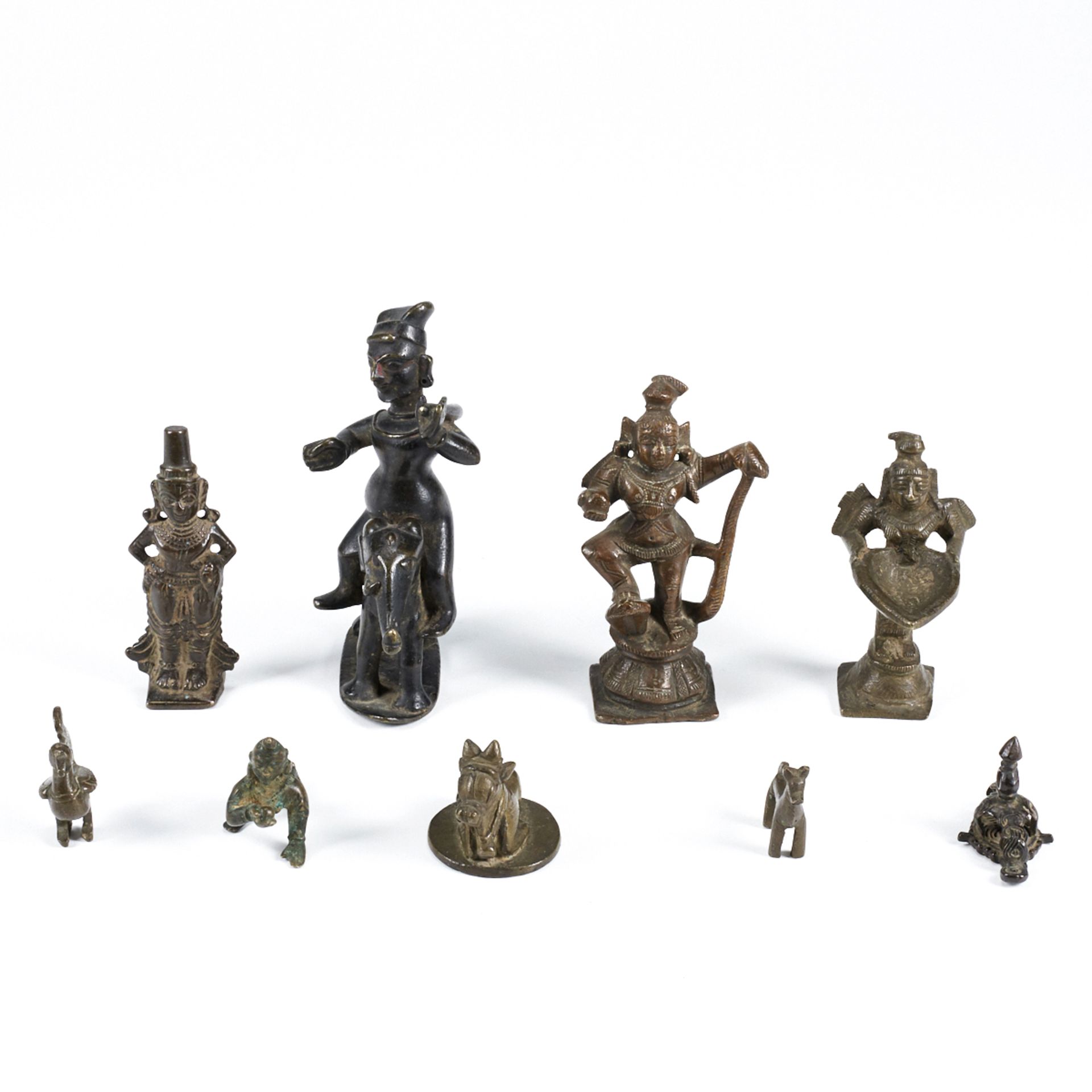 Grp: 9 Southeast Asian and Indian Bronzes - Bild 5 aus 5