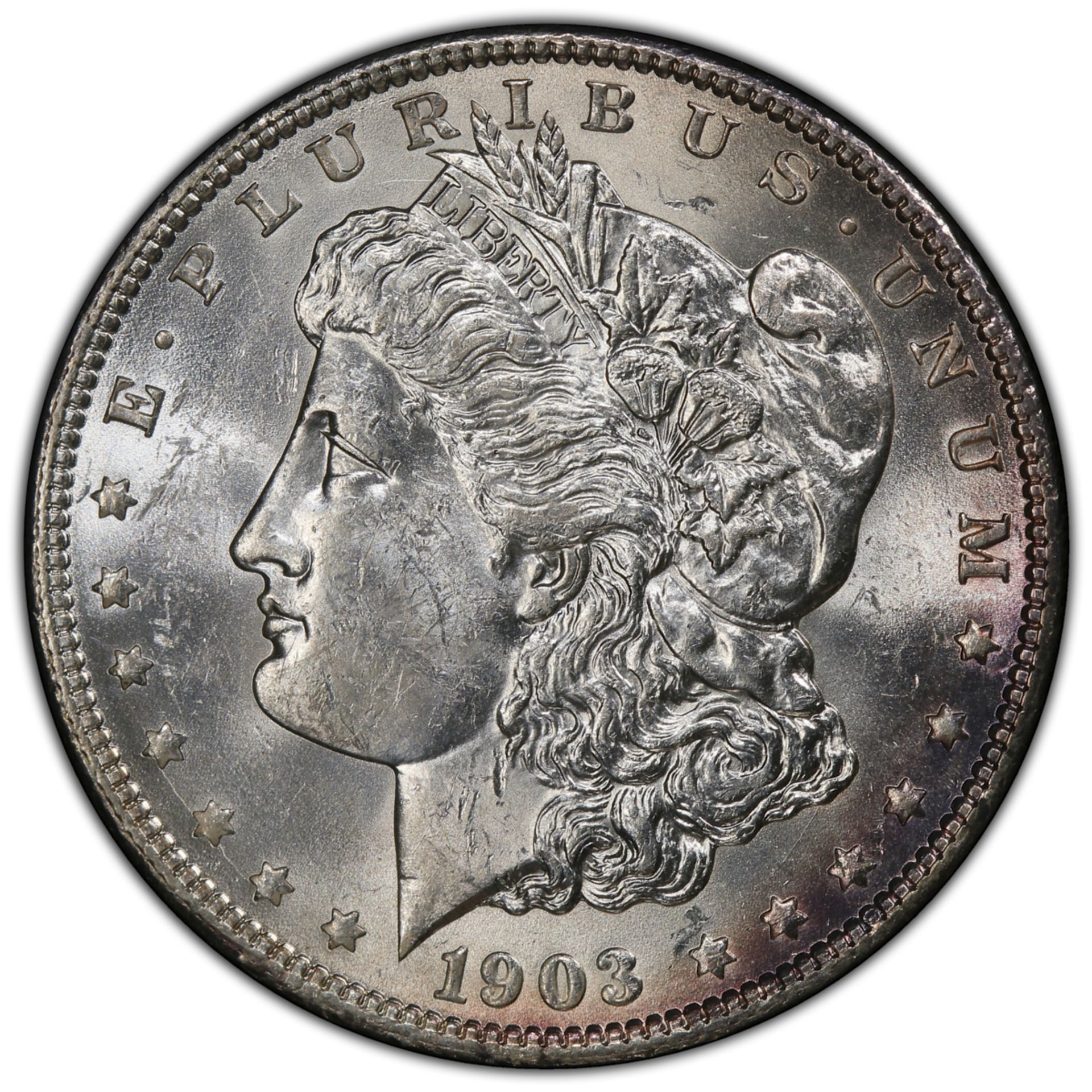1903 O Morgan Silver Dollar MS62 PCGS - Bild 2 aus 4