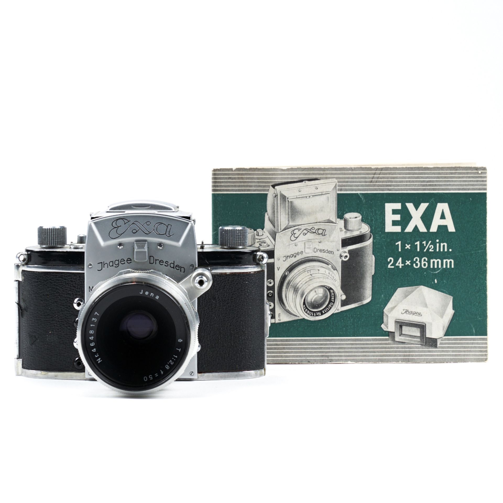 Grp: EXA 35mm Camera Body & Guide Book