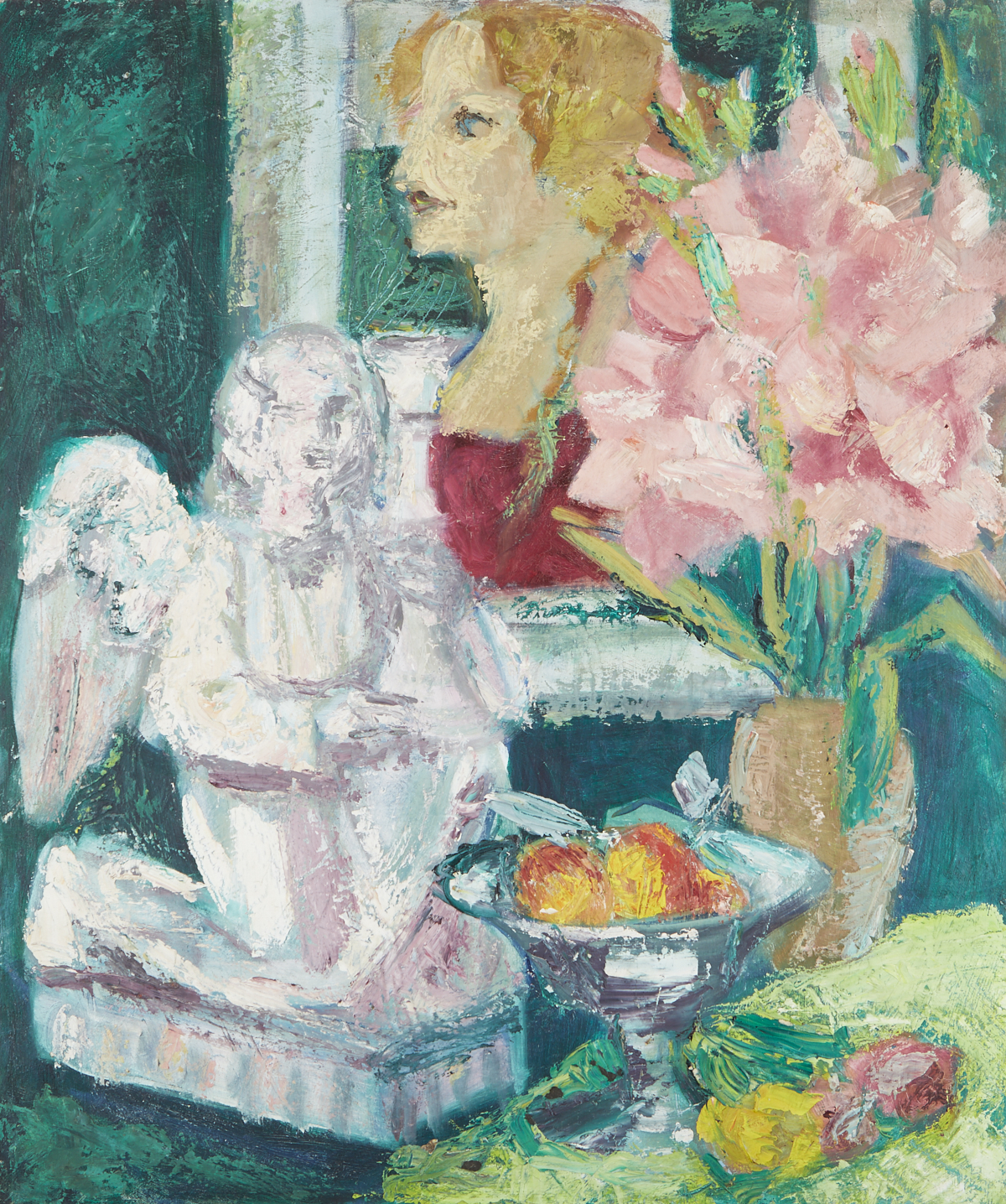 Elizabeth Grant Angel Still Life Painting