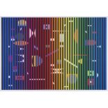 Yaacov Agam "Fondes Marin 2" Silkscreen