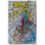 Sam Gilliam "Spear #5" Painting on Paper 1980