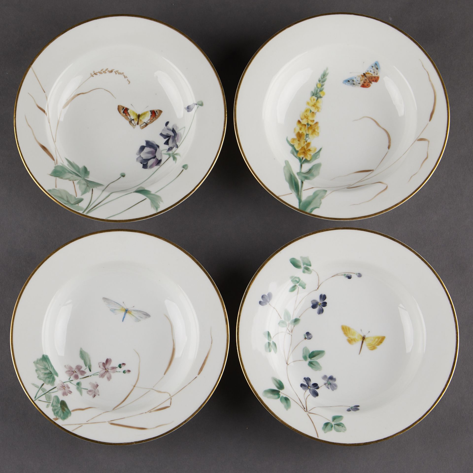 Set of 12 Royal Copenhagen Porcelain Plates - Bild 3 aus 5