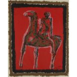 Marino Marini Serigraph Figure on Horseback