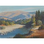 Carl Sammons "Mattole River California" Acrylic on Board