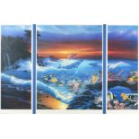 Christian Riese Lassen "Sea Vision" Serigraph