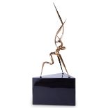 Large Antonio Kieff Abstract Bronze Sculpture