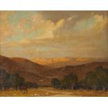 Redmond Stephens Wright Landscape Oil on Board