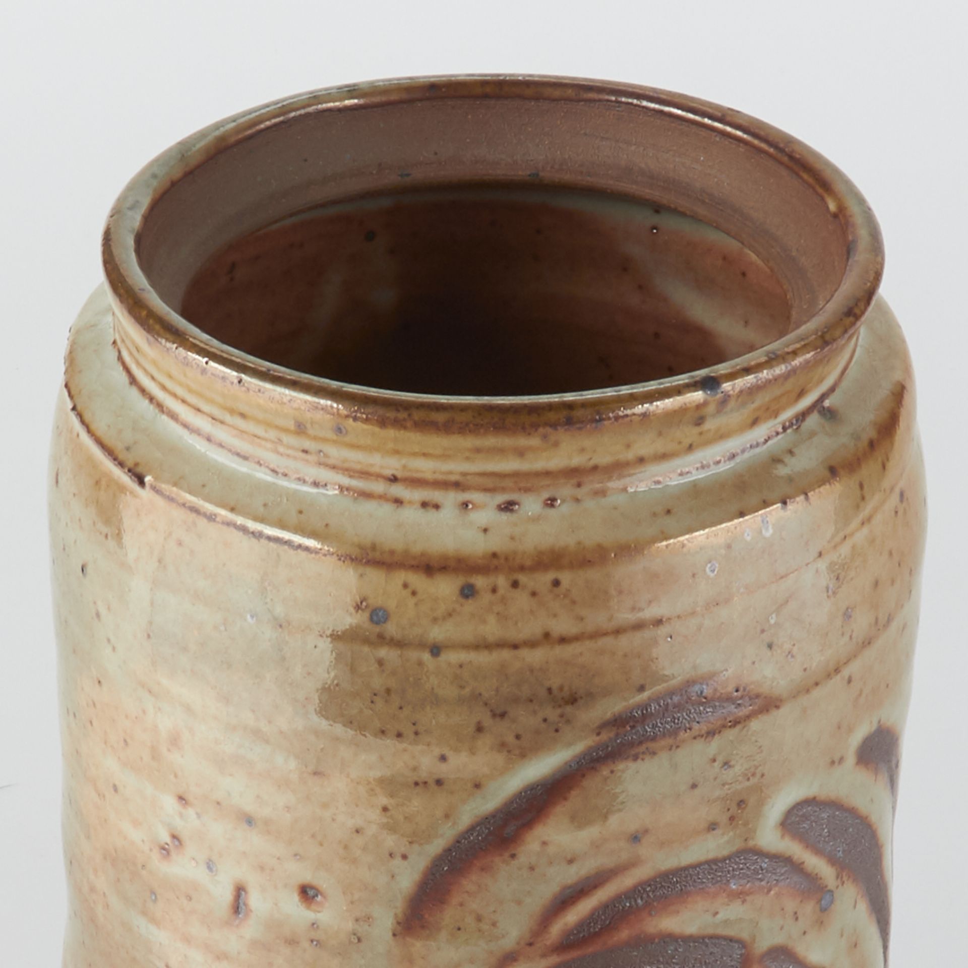 Wayne Branum Studio Ceramic Container w/ Lid - Marked - Bild 5 aus 7