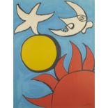 Alexander Calder "Sun Moon & Stars USA" Print