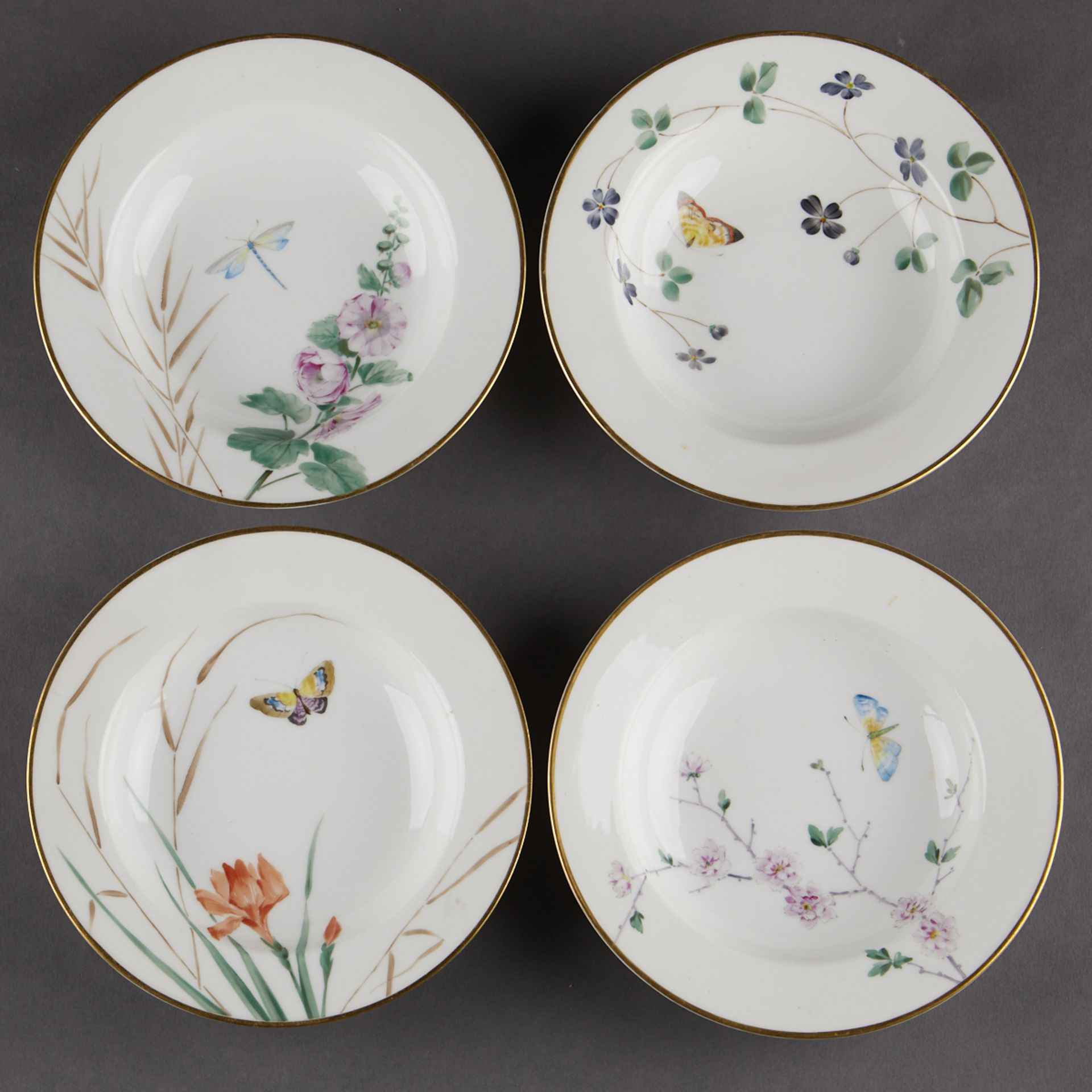 Set of 12 Royal Copenhagen Porcelain Plates - Bild 4 aus 5