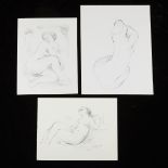 Grp: 3 Nic Jonk Drawings Female Nudes