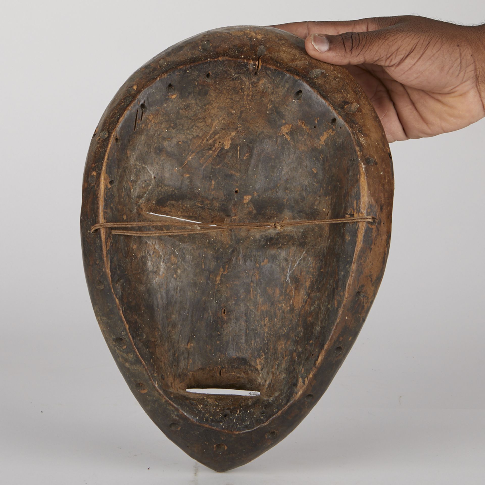 Grp: 5 20th c. African Carved Masks - Image 19 of 33