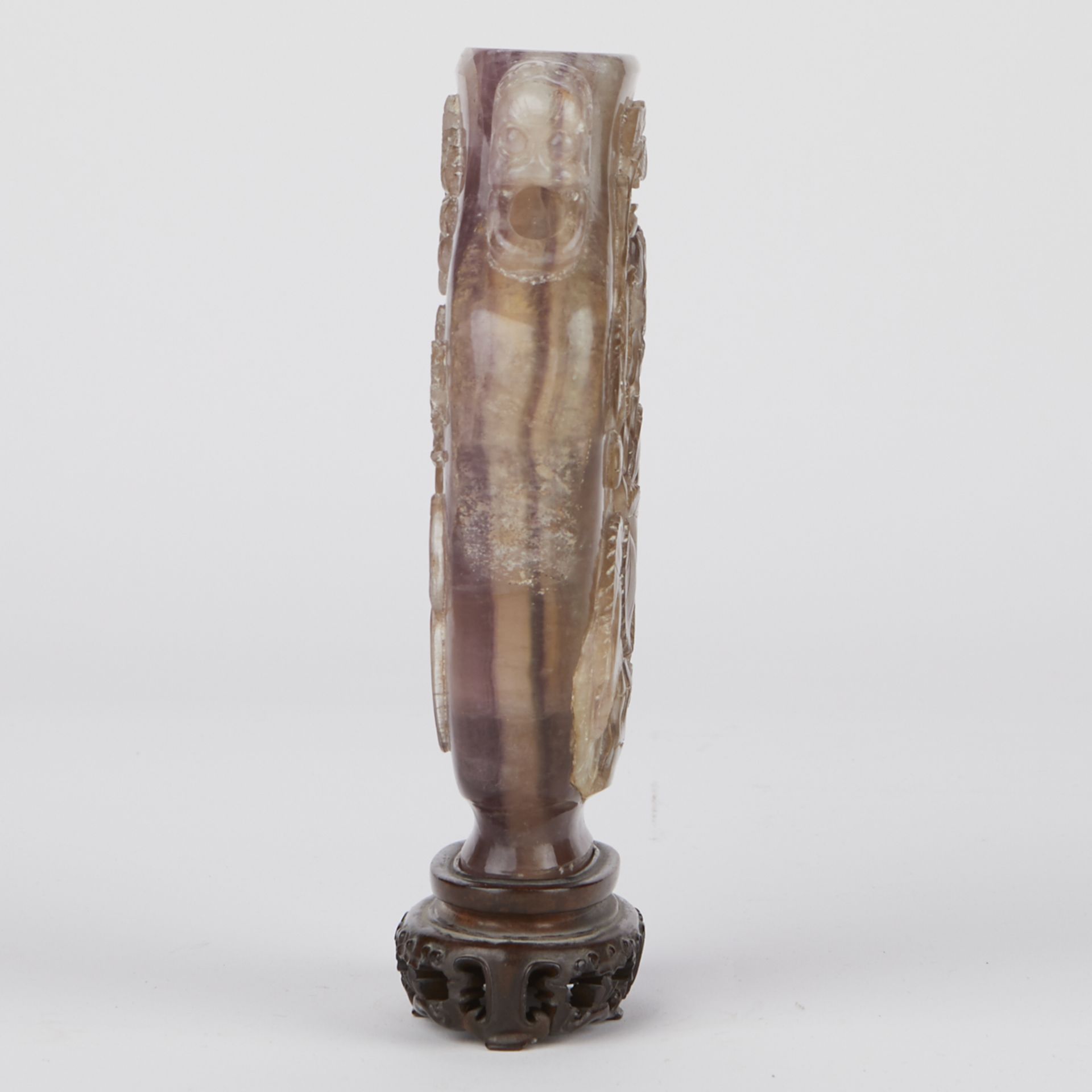 Chinese Amethyst Vase Ex T.B. Walker Collection - Image 5 of 12
