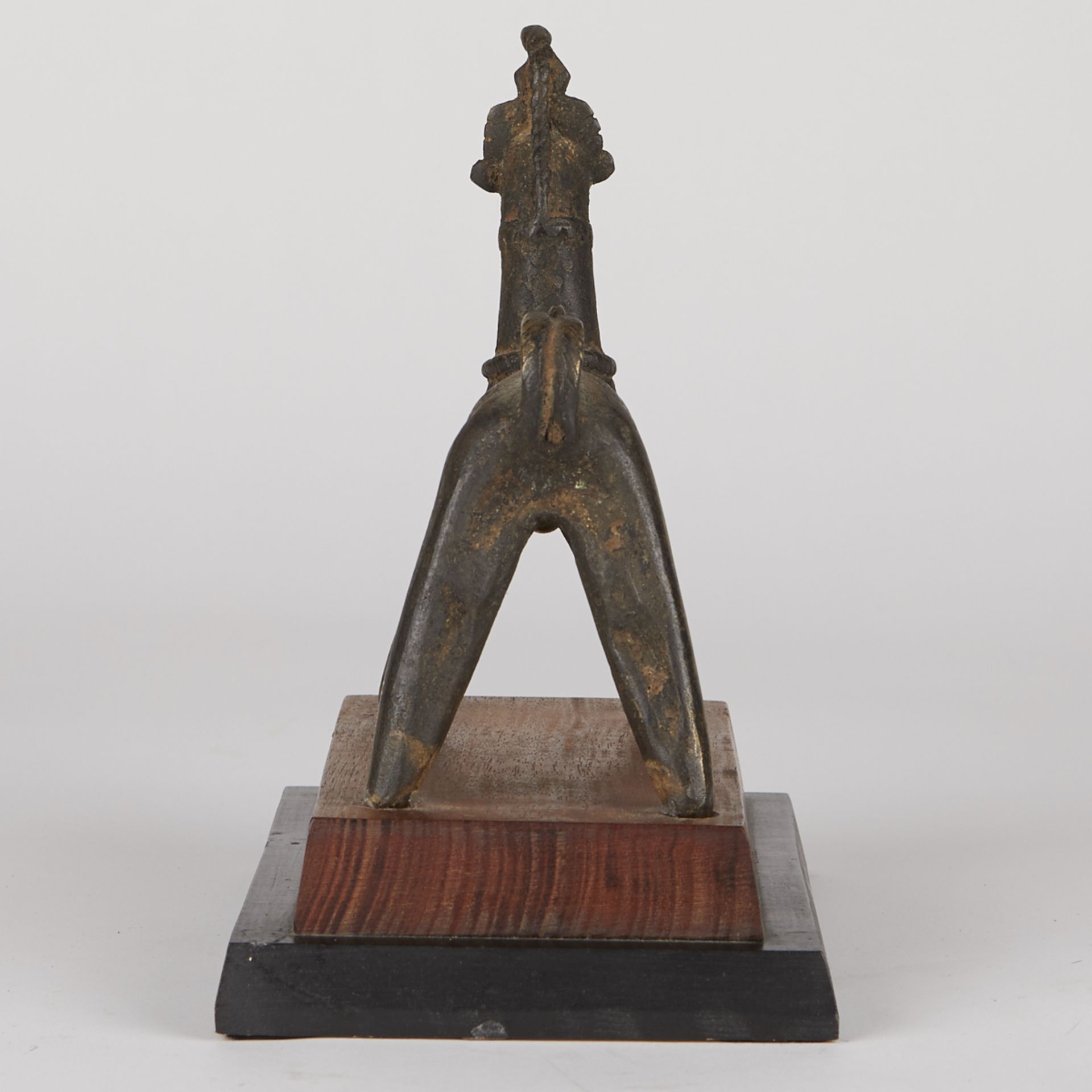 Grp: 3 20th c. African Bronze Sculptures - Image 21 of 24