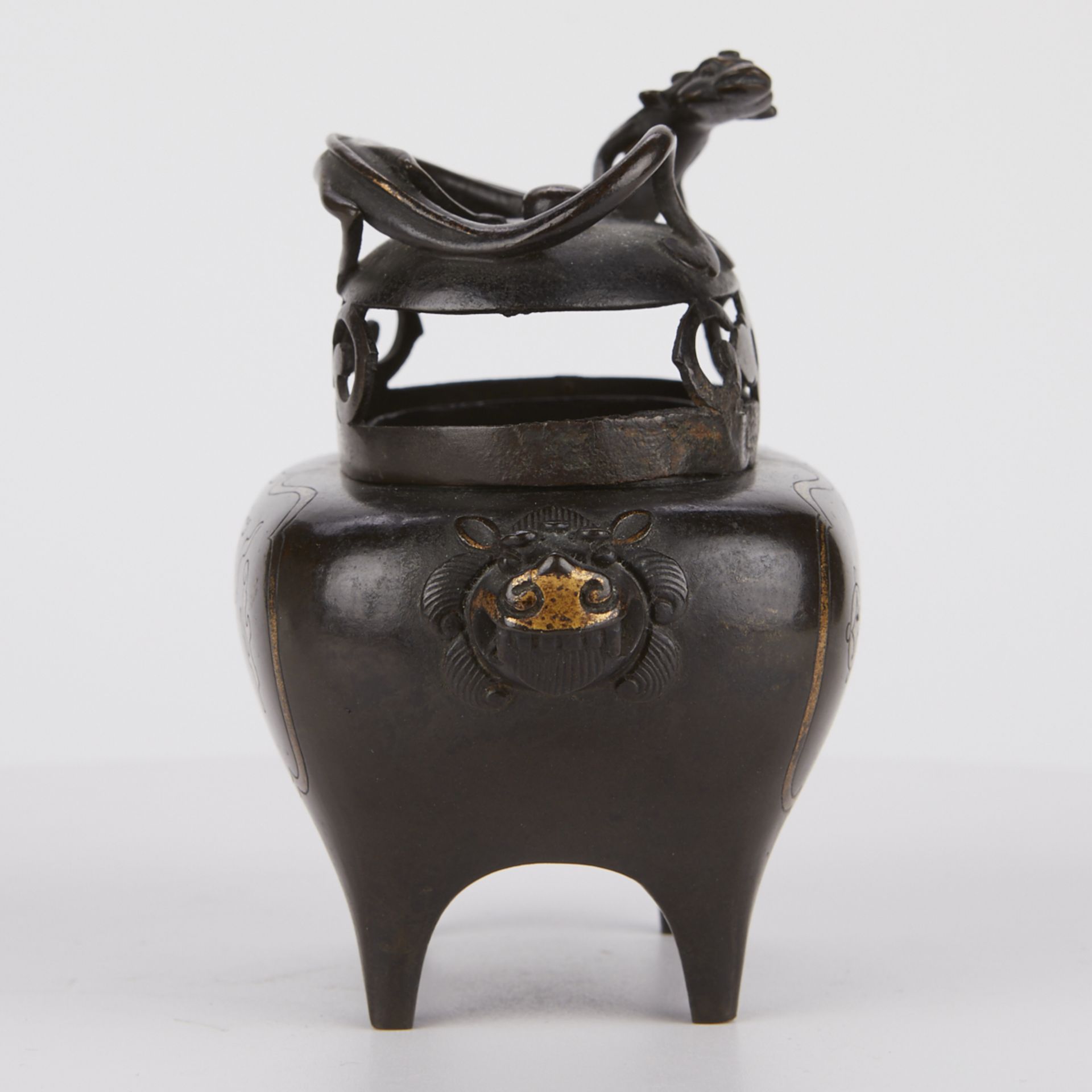 Chinese Ming Wanli Bronze Censer - Image 2 of 6