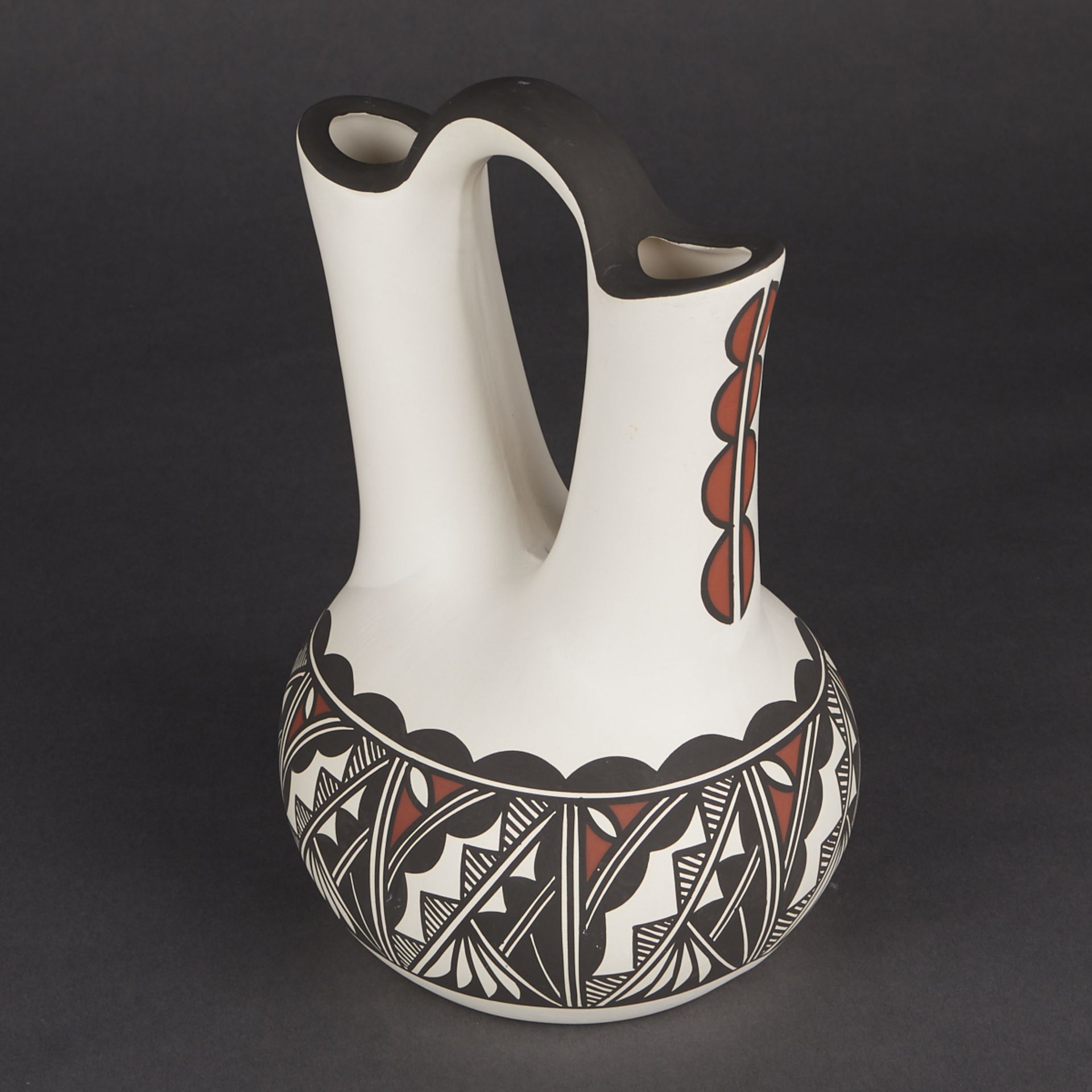 Lorraine & Cyrus Concho Acoma Wedding Vase