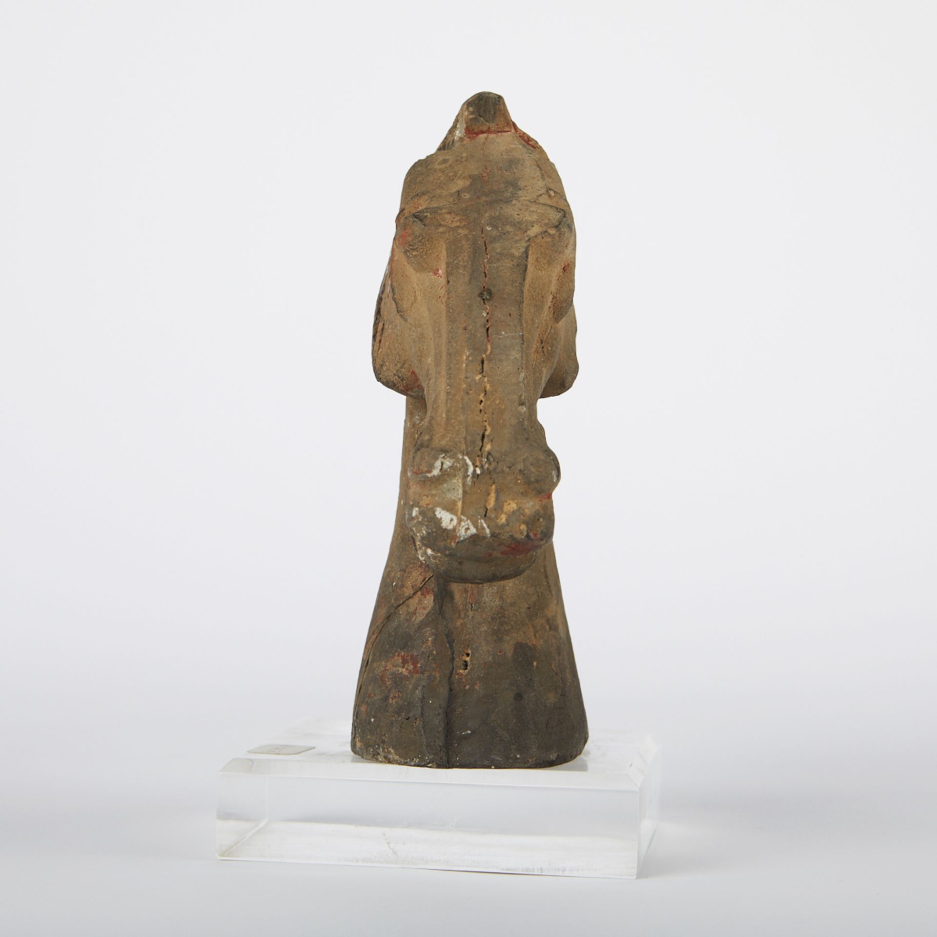 Chinese Han or Tang Terracotta Horse Head - Image 2 of 7