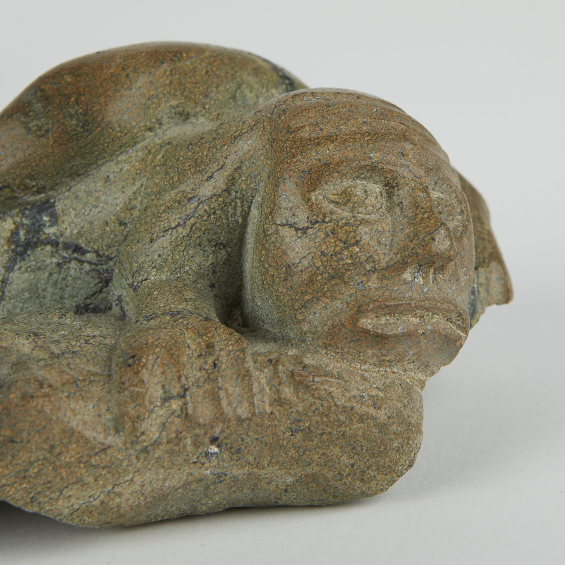 Grp: 3 Luke Anowtalikt Inuit Carvings - Image 9 of 11