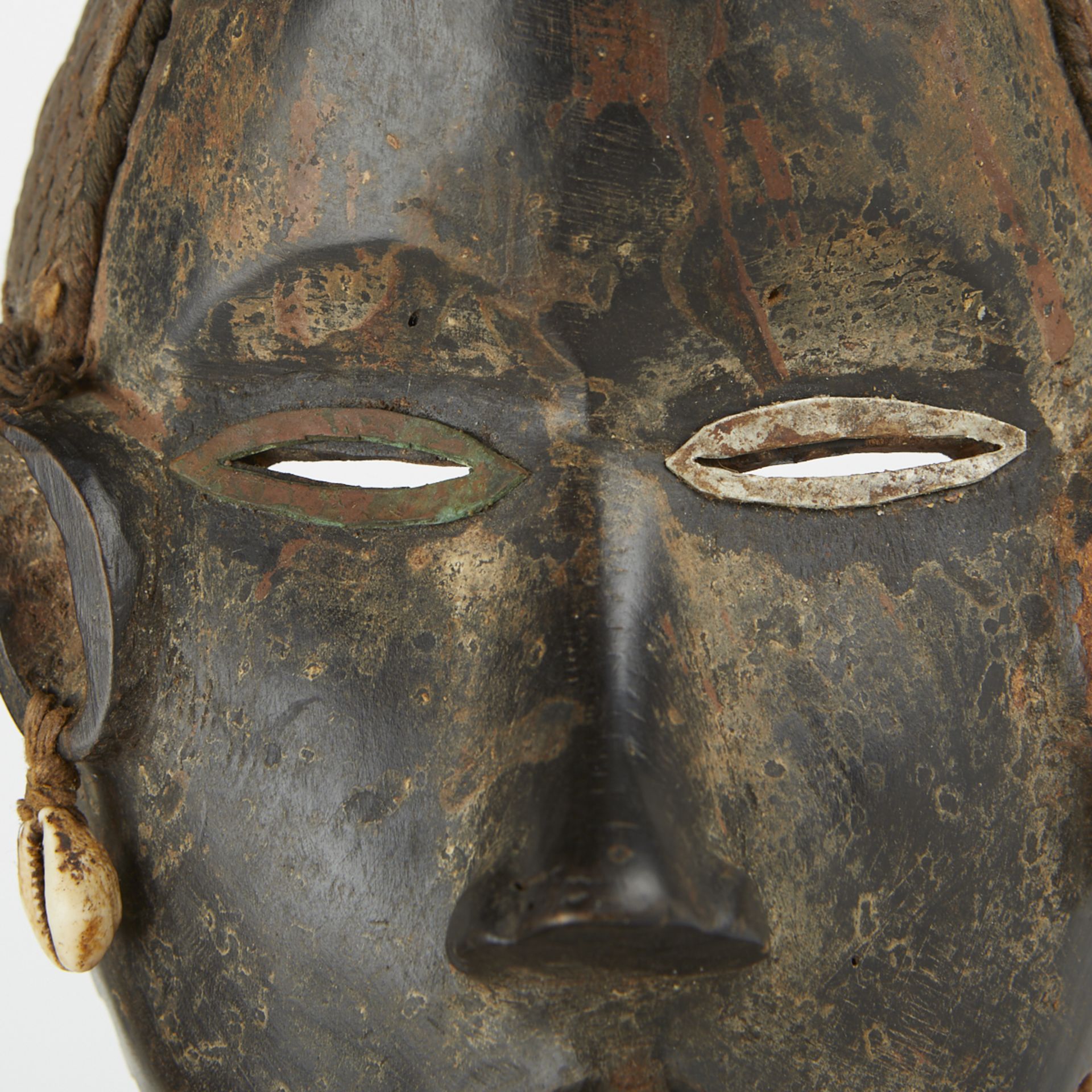 Grp: 5 20th c. African Carved Masks - Image 9 of 41