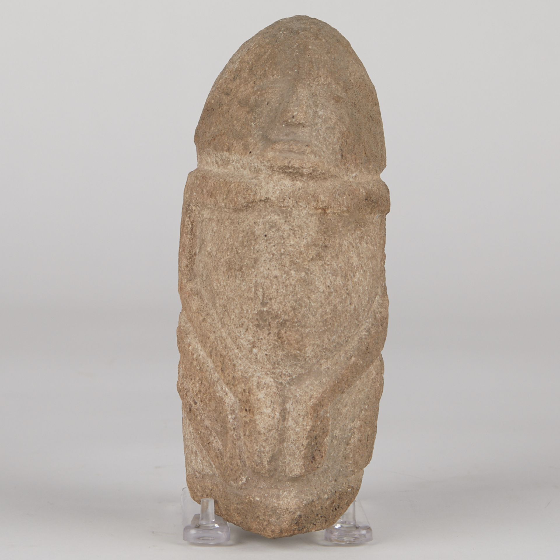 Grp: 5 20th c. African Stone Carvings - Image 25 of 35