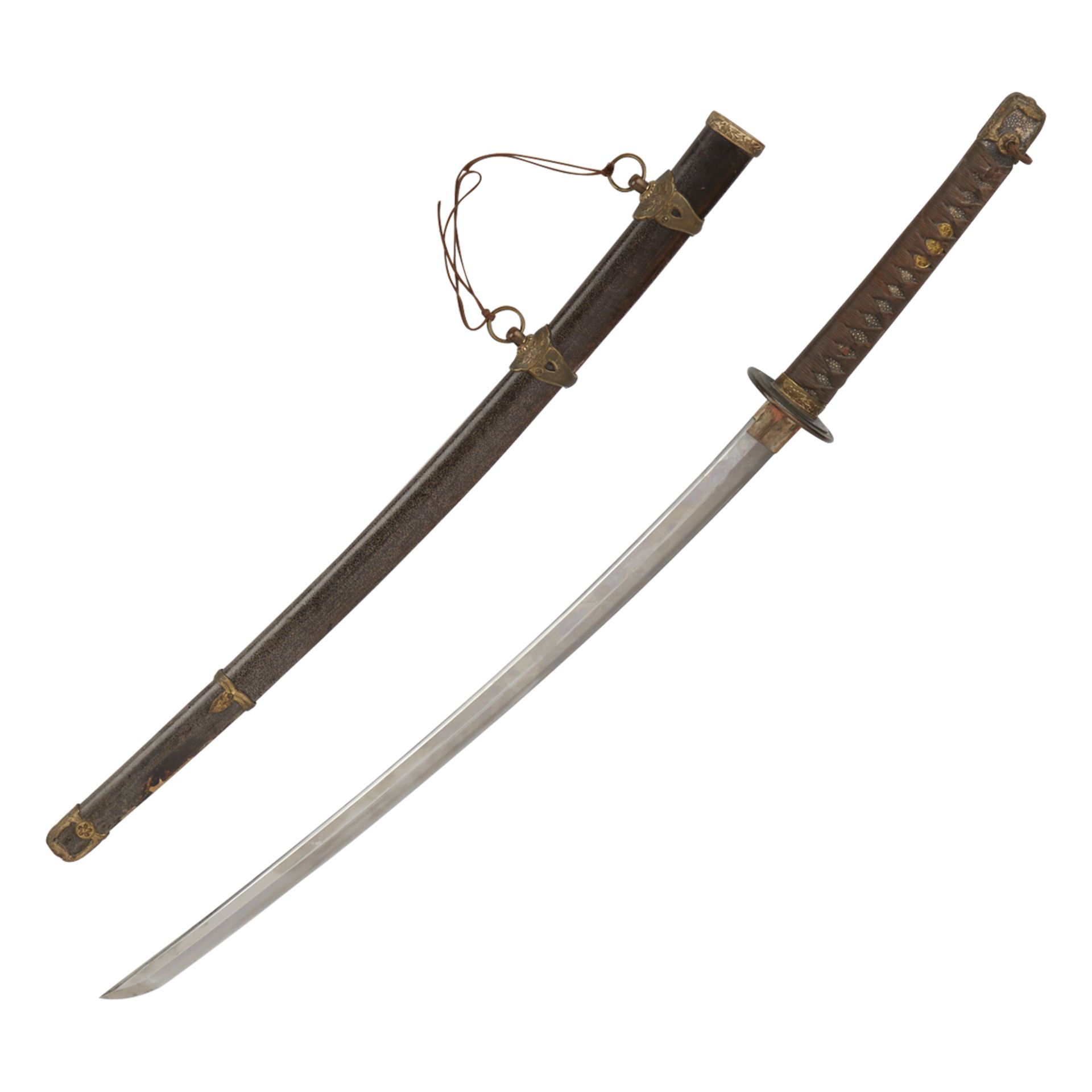 Japanese Kai Gunto Sword World War II - Image 2 of 15