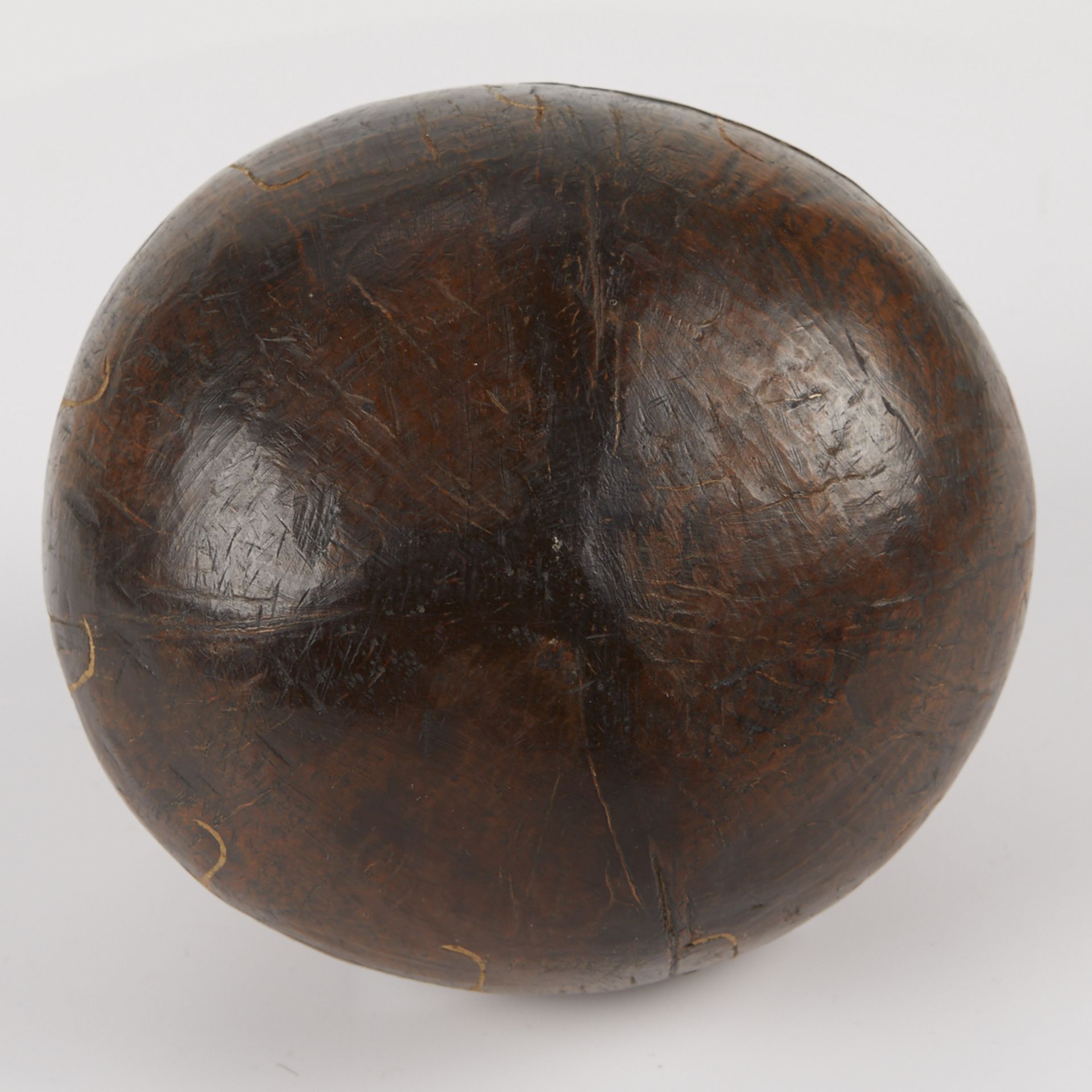 Early New Guinea Carved Coconut Vessel - Image 7 of 7