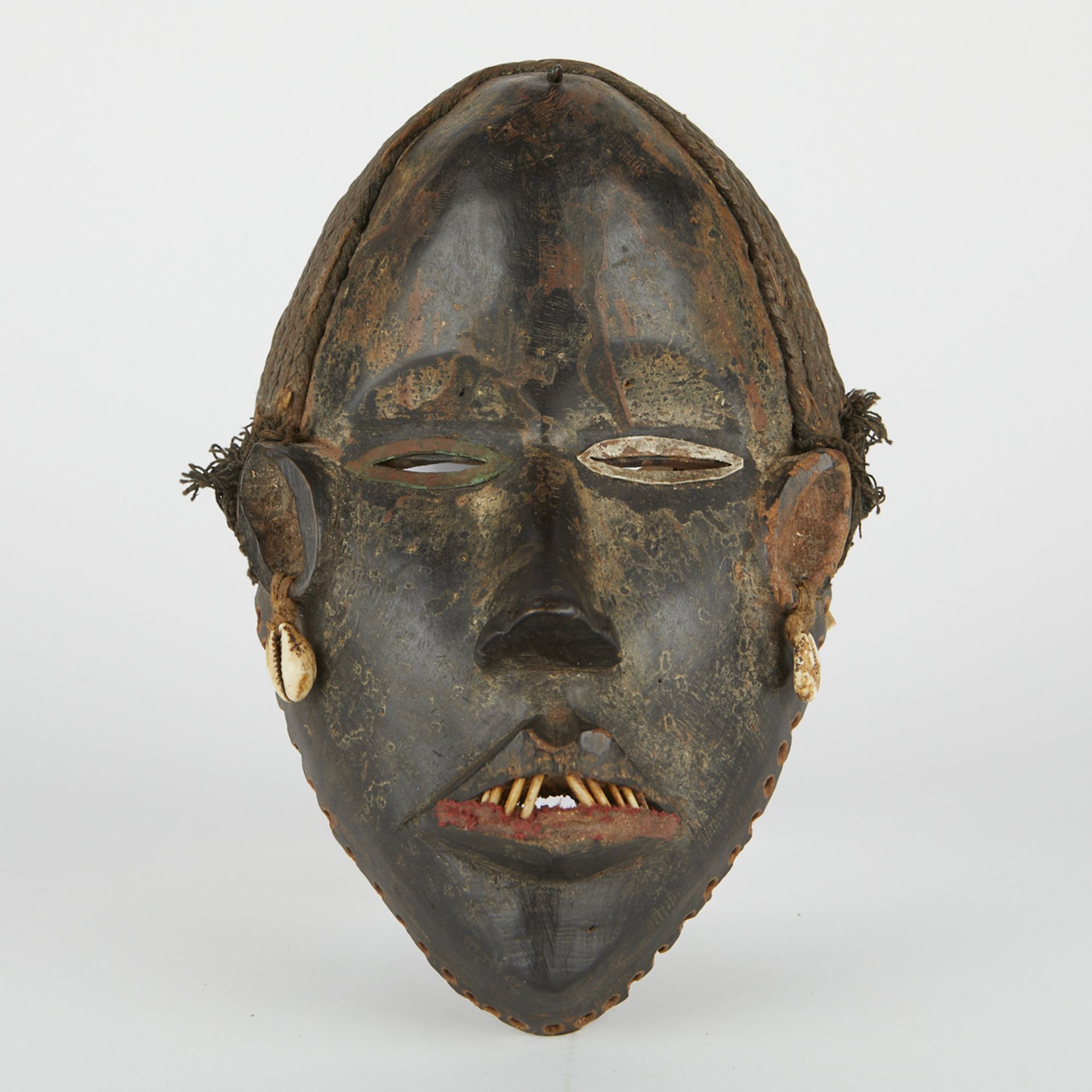 Grp: 5 20th c. African Carved Masks - Image 2 of 41