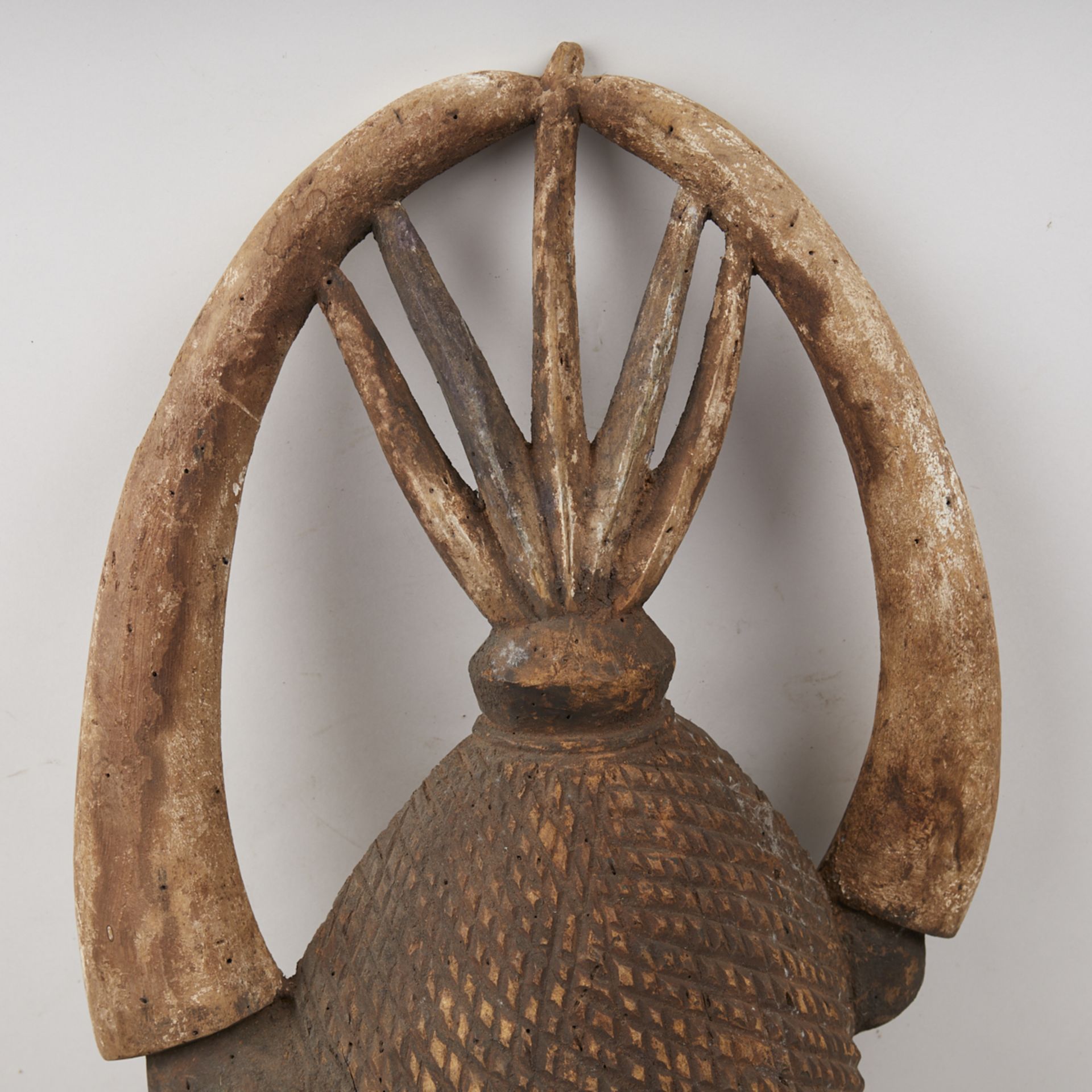 Grp: 5 20th c. African Carved Masks - Image 32 of 41