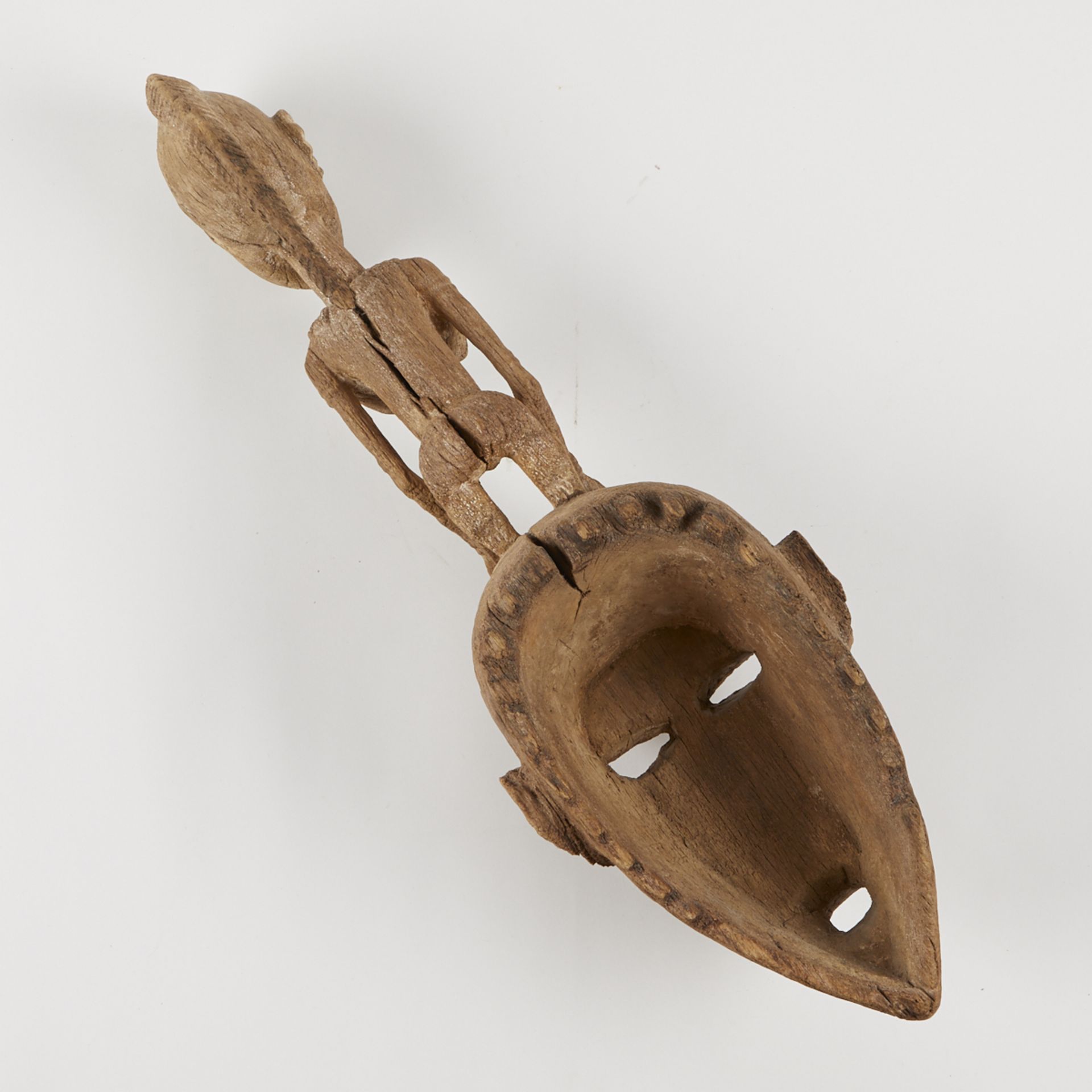 Grp: 5 20th c. African Carved Masks - Image 4 of 33