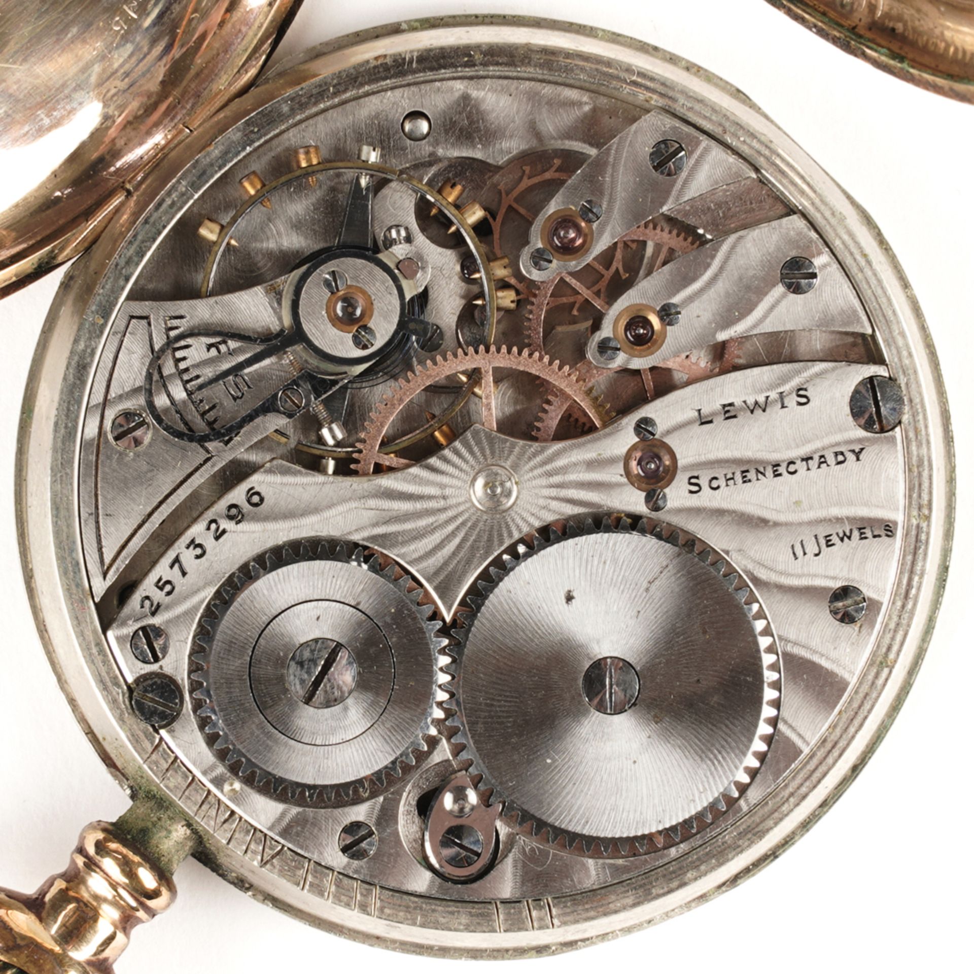 Lewis Gold-Filled Pocket Watch - Bild 5 aus 8