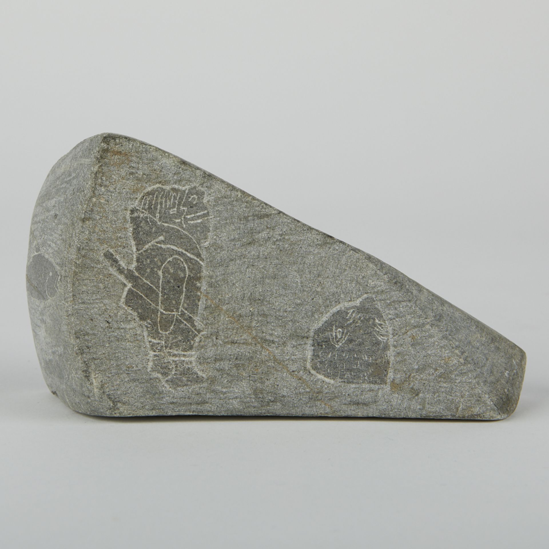 Grp: 3 Pictographic Stone Carvings - Image 11 of 16