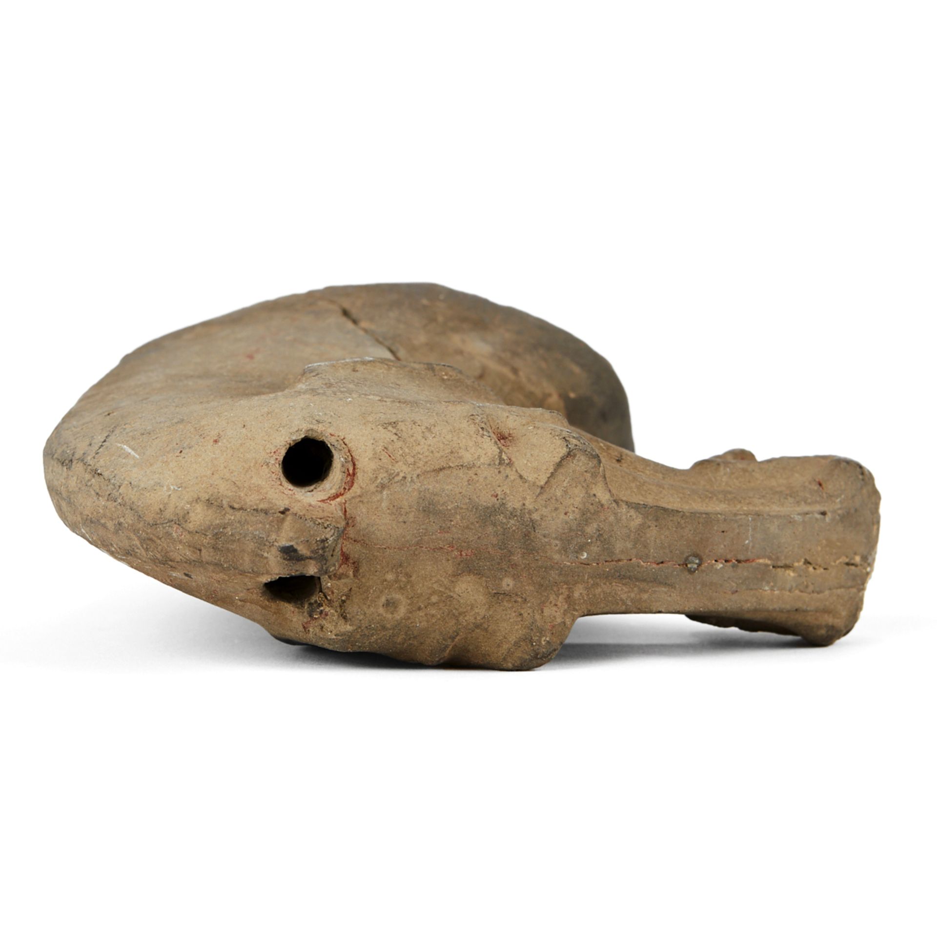 Chinese Han or Tang Terracotta Horse Head - Image 6 of 7