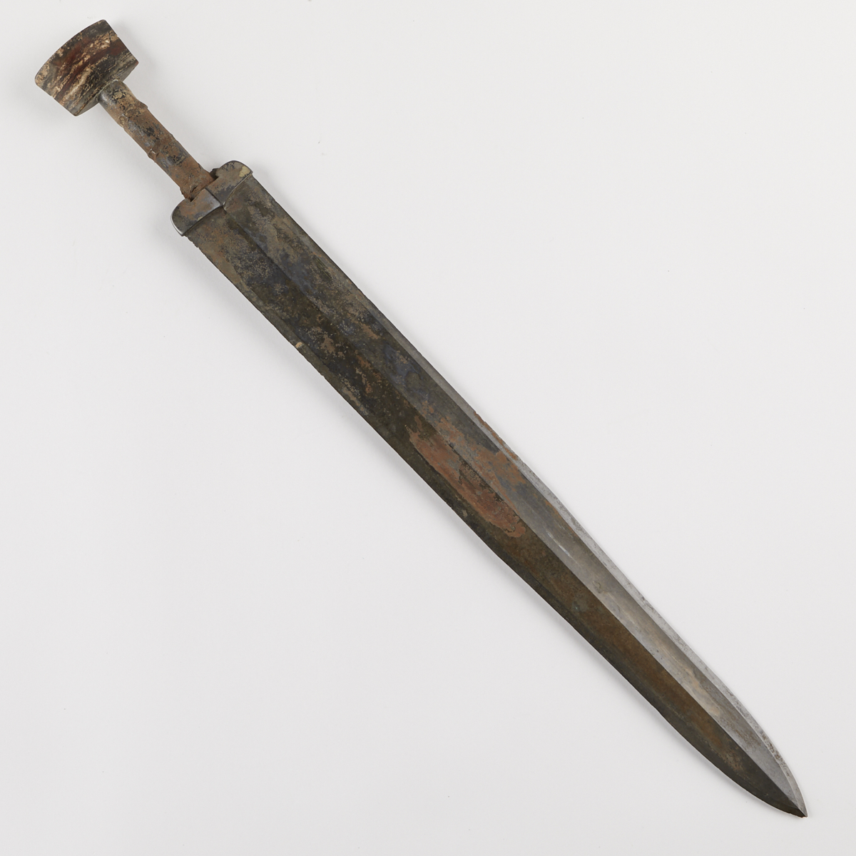 Chinese Warring States Bronze Sword 20 1/2" - Image 2 of 8