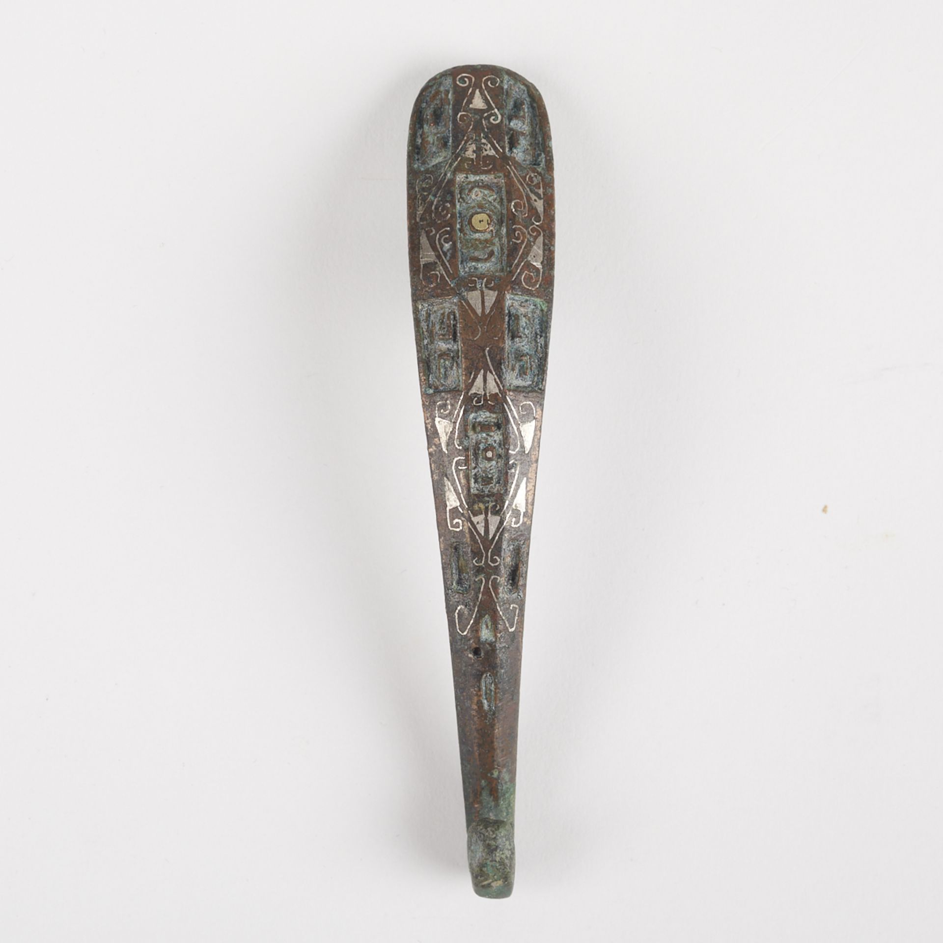 Chinese Warring States Bronze Belt Hook - Image 5 of 6