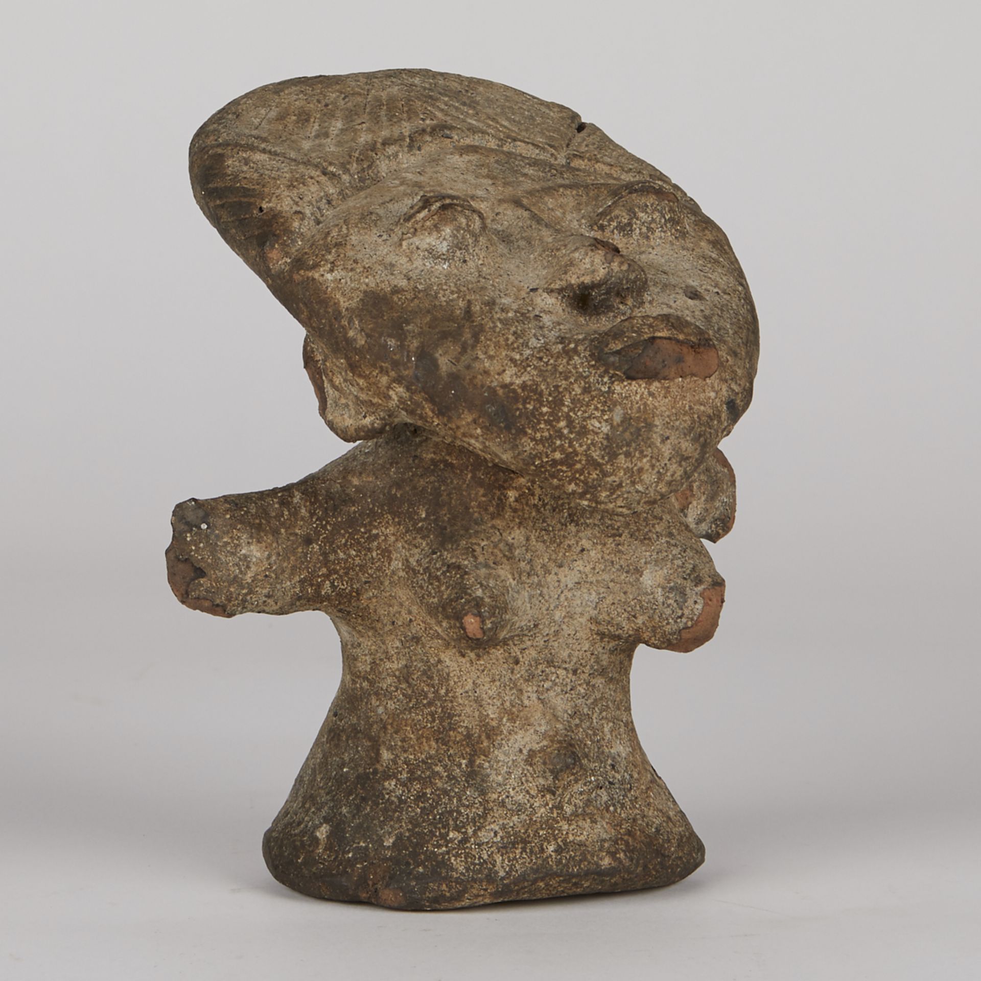 Grp: 5 20th c. African Stone Carvings - Image 10 of 35